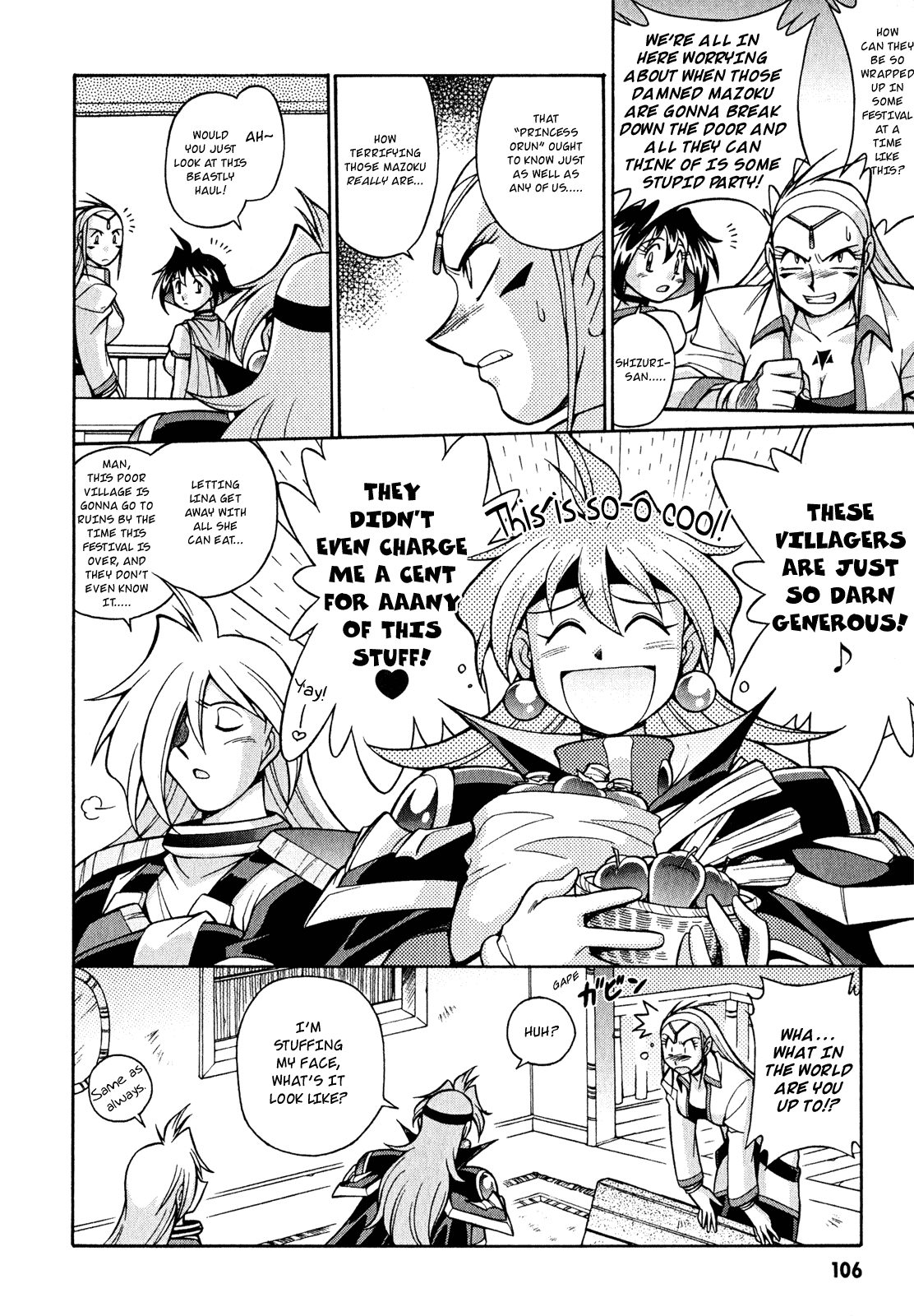 Slayers: Suiriyuuou no Kishi Chapter 20.2 page 8 - Chapter 20 v2 : THE WHEELS OF FATE Spinning 'Round