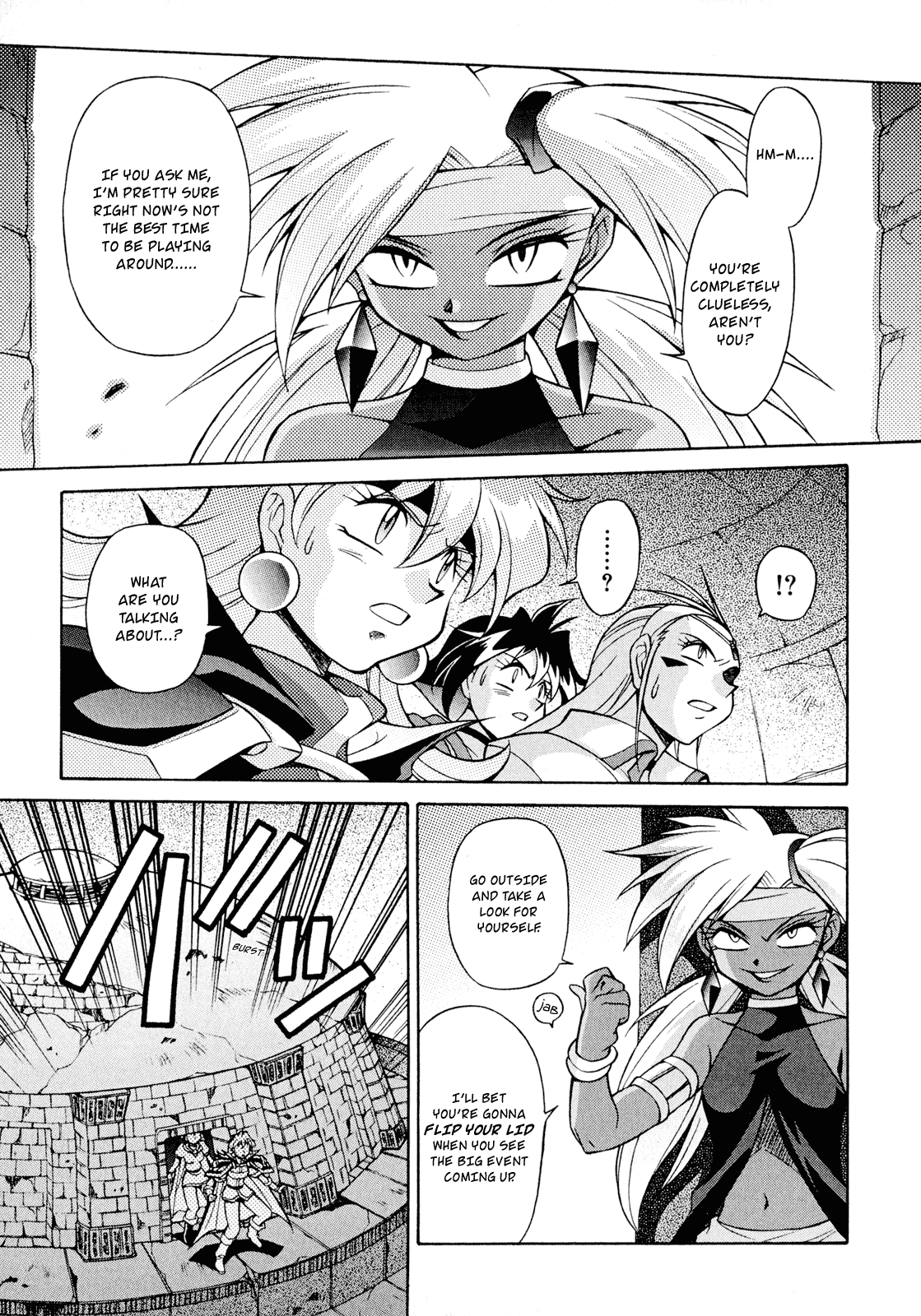 Slayers: Suiriyuuou no Kishi Chapter 21.2 page 28 - Chapter 21 v2 : BREAKING THROUGH My Emotions