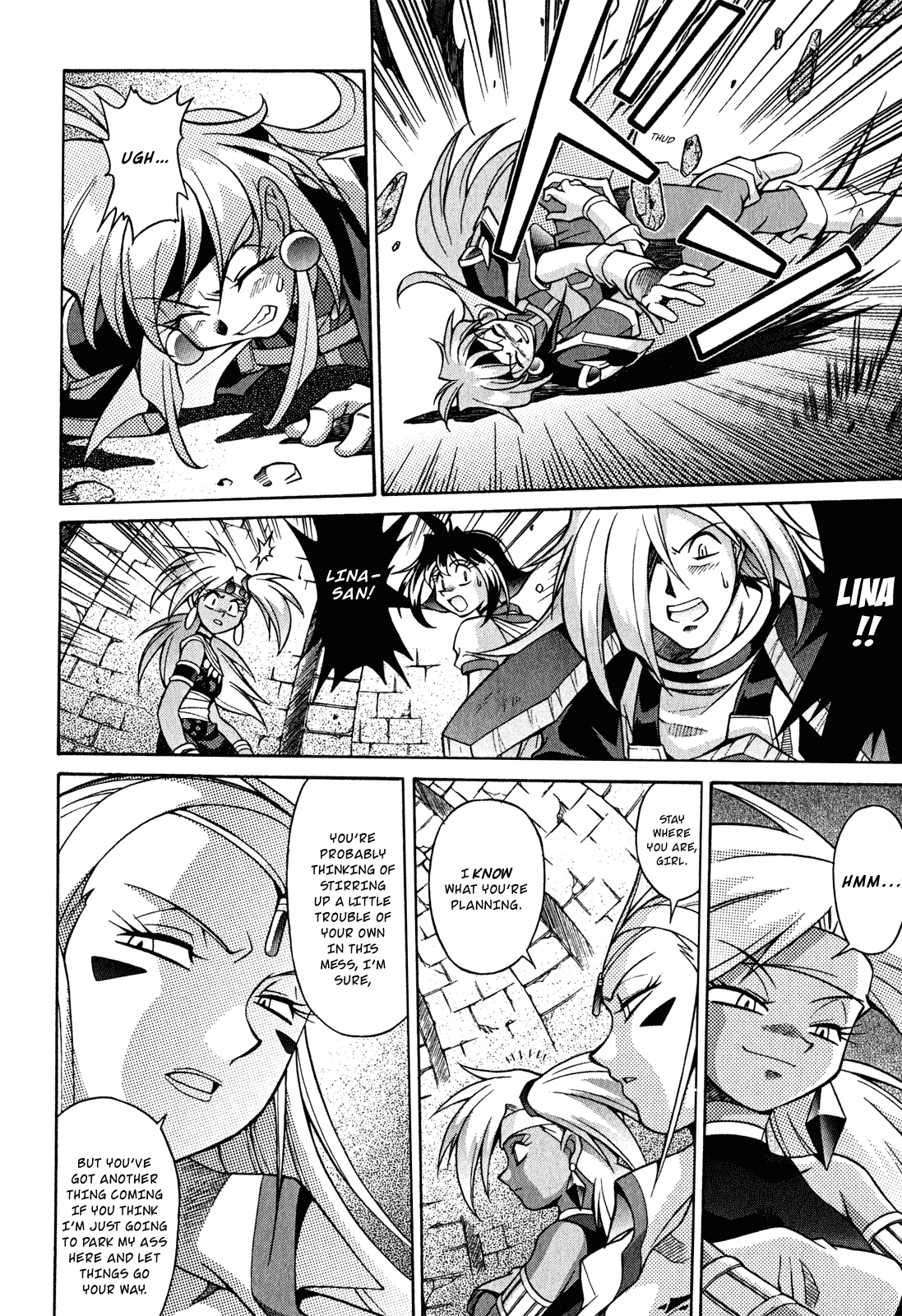 Slayers: Suiriyuuou no Kishi Chapter 22.2 page 11 - Chapter 22 v2 : AS HUMANS, We Are Beneath both Gods and Demons