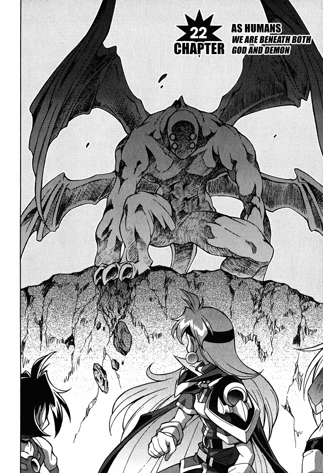 Slayers: Suiriyuuou no Kishi Chapter 22.2 page 5 - Chapter 22 v2 : AS HUMANS, We Are Beneath both Gods and Demons