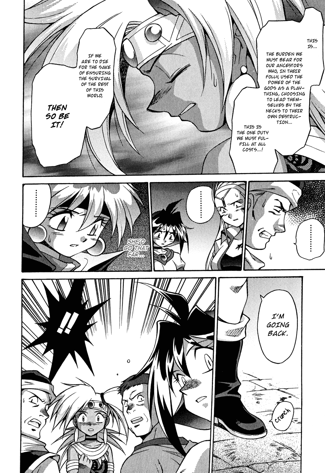 Slayers: Suiriyuuou no Kishi Chapter 23.2 page 10 - Chapter 23 v2 : OPENING the Path in the Sky