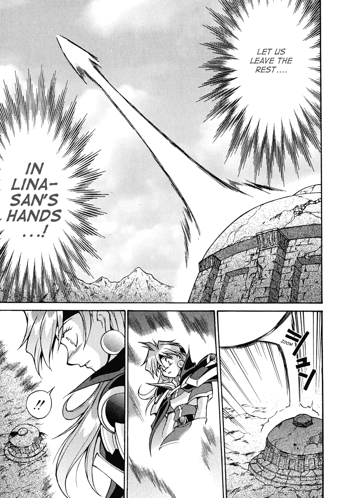Slayers: Suiriyuuou no Kishi Chapter 23.2 page 21 - Chapter 23 v2 : OPENING the Path in the Sky