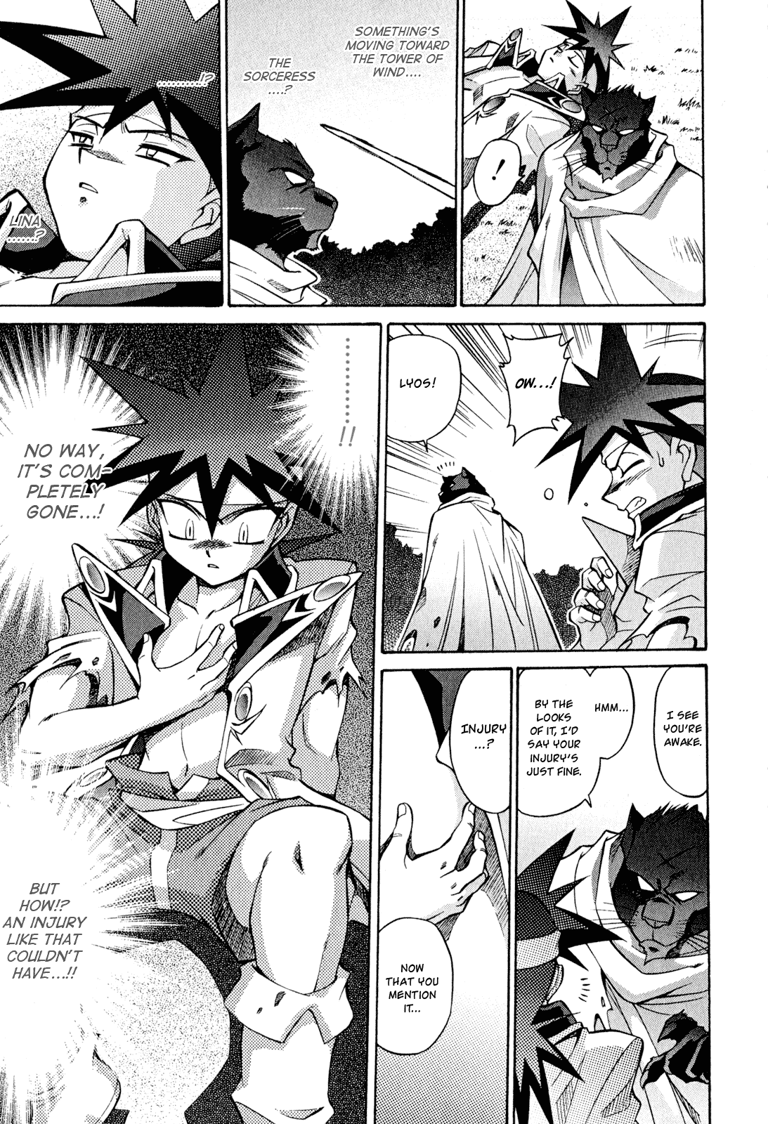 Slayers: Suiriyuuou no Kishi Chapter 23.2 page 23 - Chapter 23 v2 : OPENING the Path in the Sky