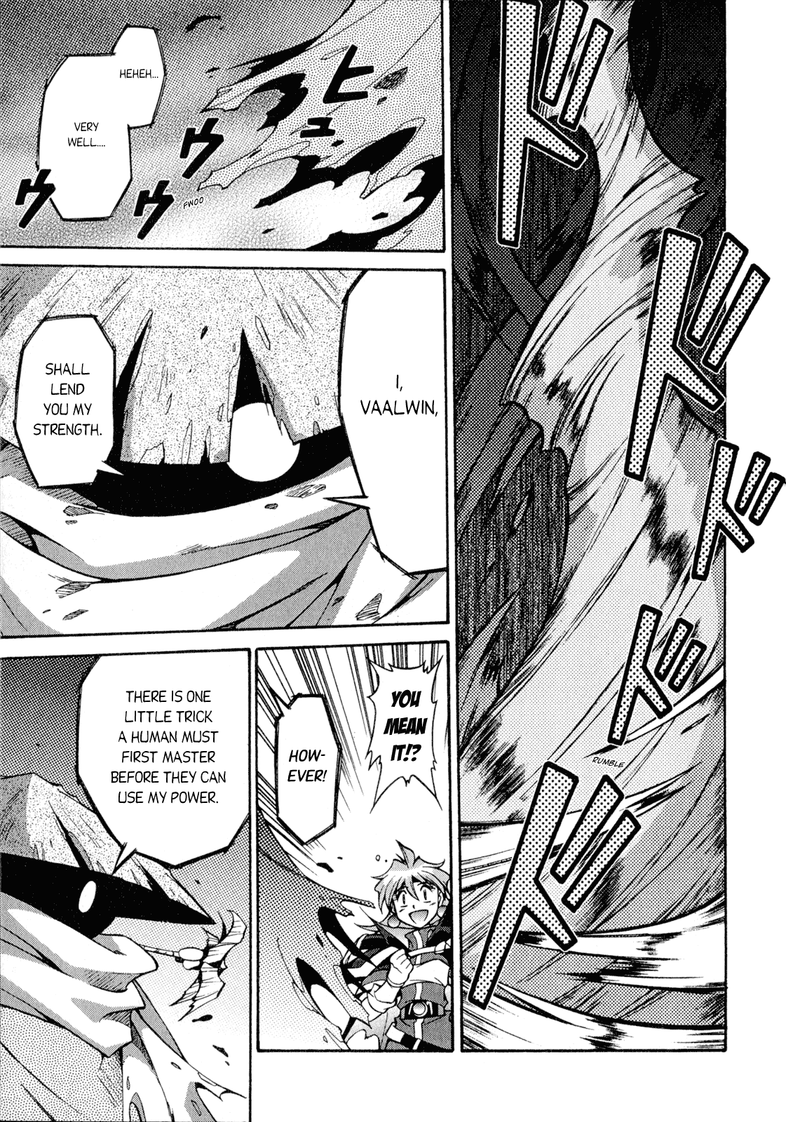 Slayers: Suiriyuuou no Kishi Chapter 24.2 page 30 - Chapter 24 v2 : THE MANIFESTATION of The Air Lord!?