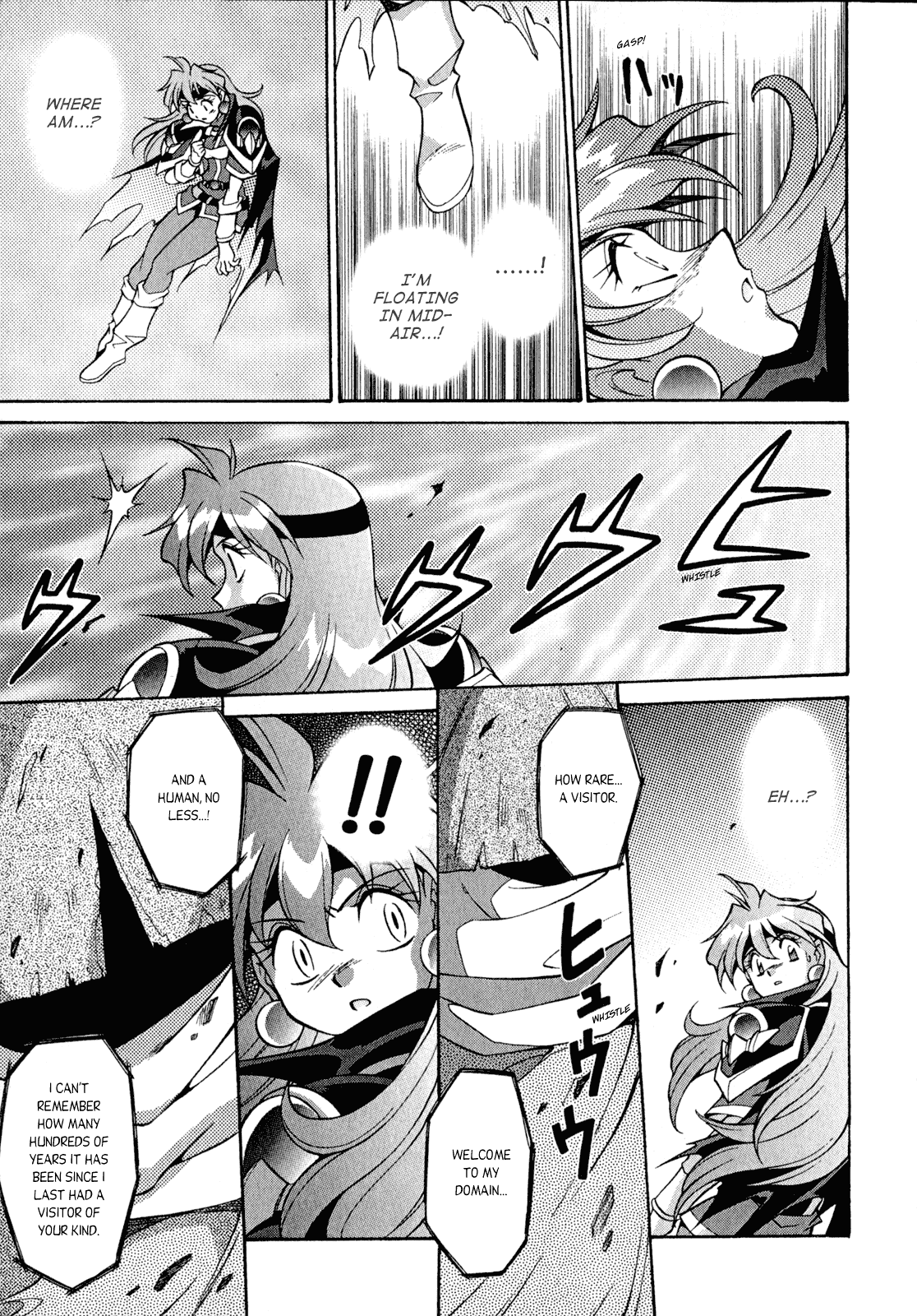 Slayers: Suiriyuuou no Kishi Chapter 24.2 page 9 - Chapter 24 v2 : THE MANIFESTATION of The Air Lord!?