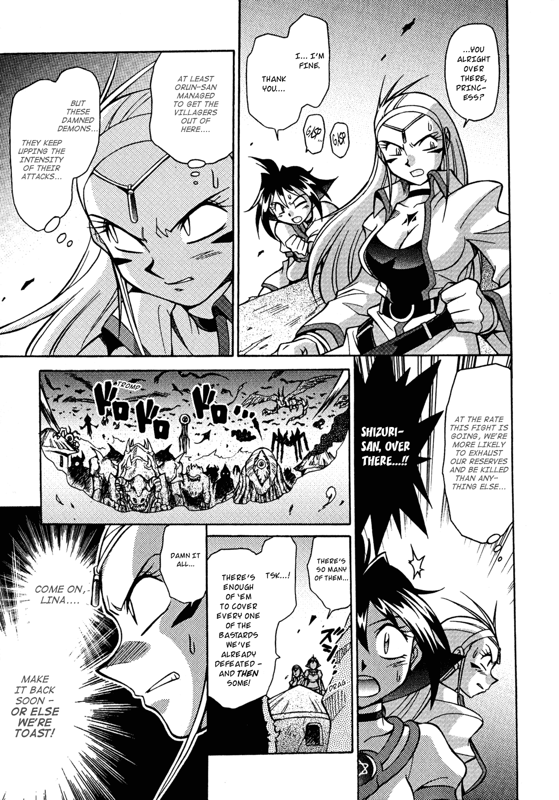 Slayers: Suiriyuuou no Kishi Chapter 26.2 page 15 - Chapter 26 v2 : A TEST of ''Myself''