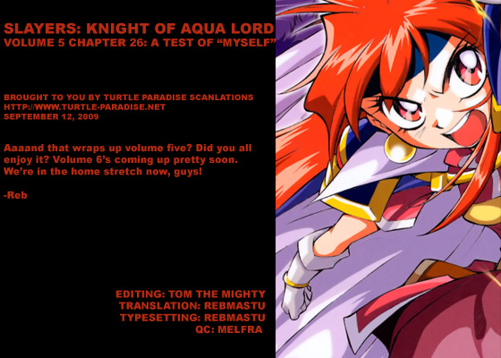 Slayers: Suiriyuuou no Kishi Chapter 26.2 page 35 - Chapter 26 v2 : A TEST of ''Myself''