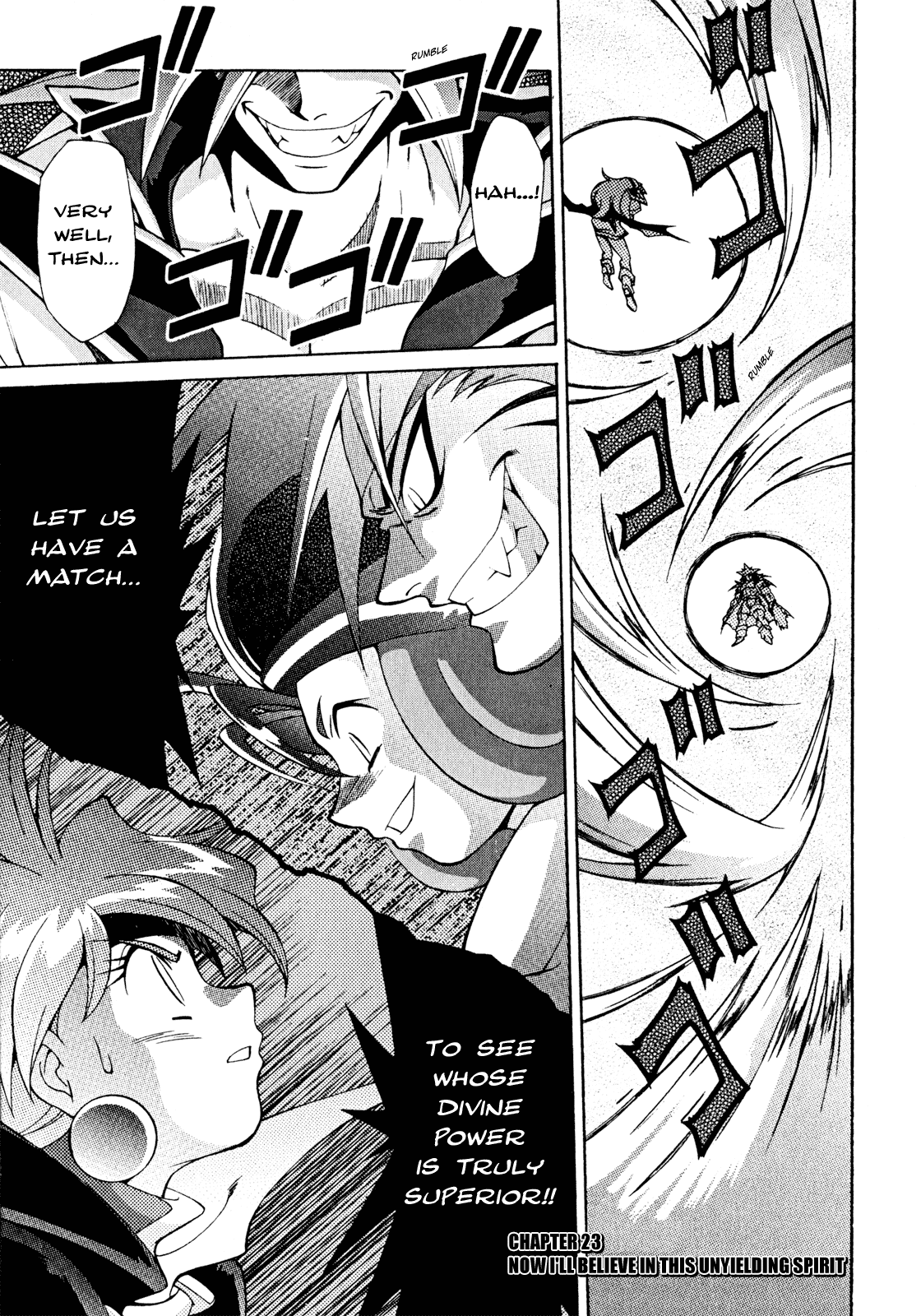 Slayers: Suiriyuuou no Kishi Chapter 29.2 page 1 - Chapter 29 v2 : NOW I'LL BELIEVE in this Unyielding Spirit