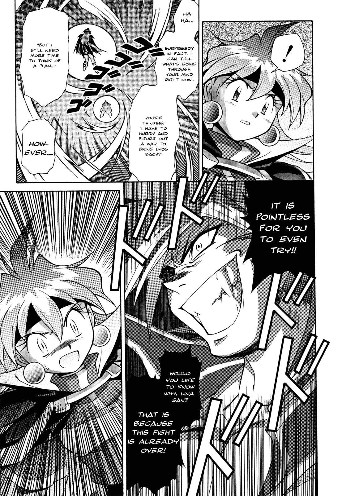 Slayers: Suiriyuuou no Kishi Chapter 29.2 page 11 - Chapter 29 v2 : NOW I'LL BELIEVE in this Unyielding Spirit