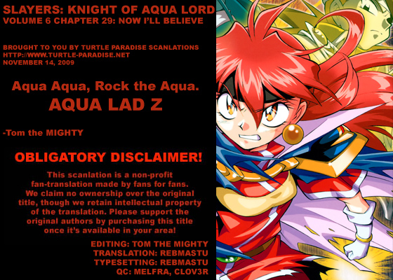 Slayers: Suiriyuuou no Kishi Chapter 29.2 page 30 - Chapter 29 v2 : NOW I'LL BELIEVE in this Unyielding Spirit