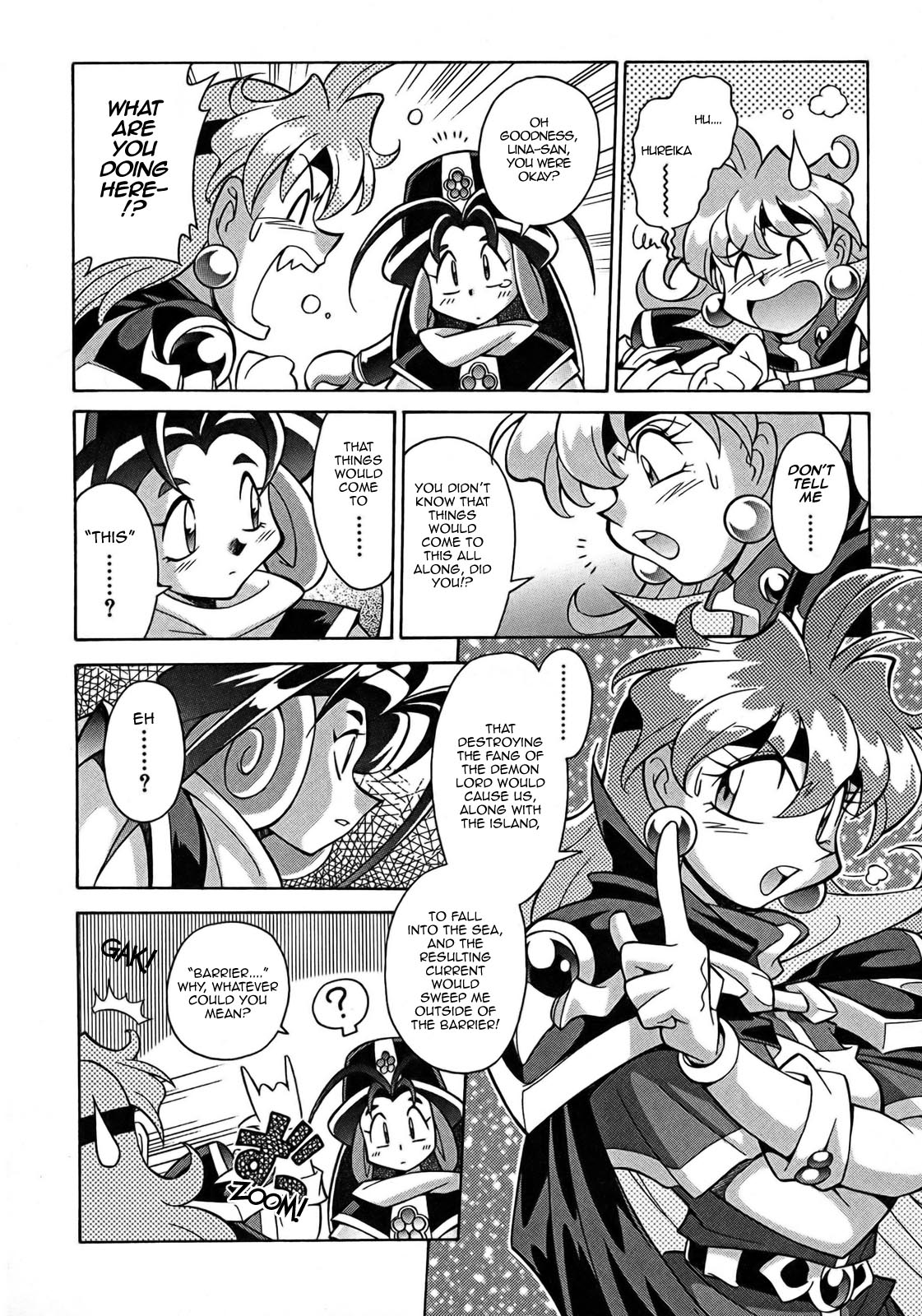 Slayers: Suiriyuuou no Kishi Chapter 3.2 page 13 - Chapter 3 v2 : SETTING OFF - A trick of the mind...