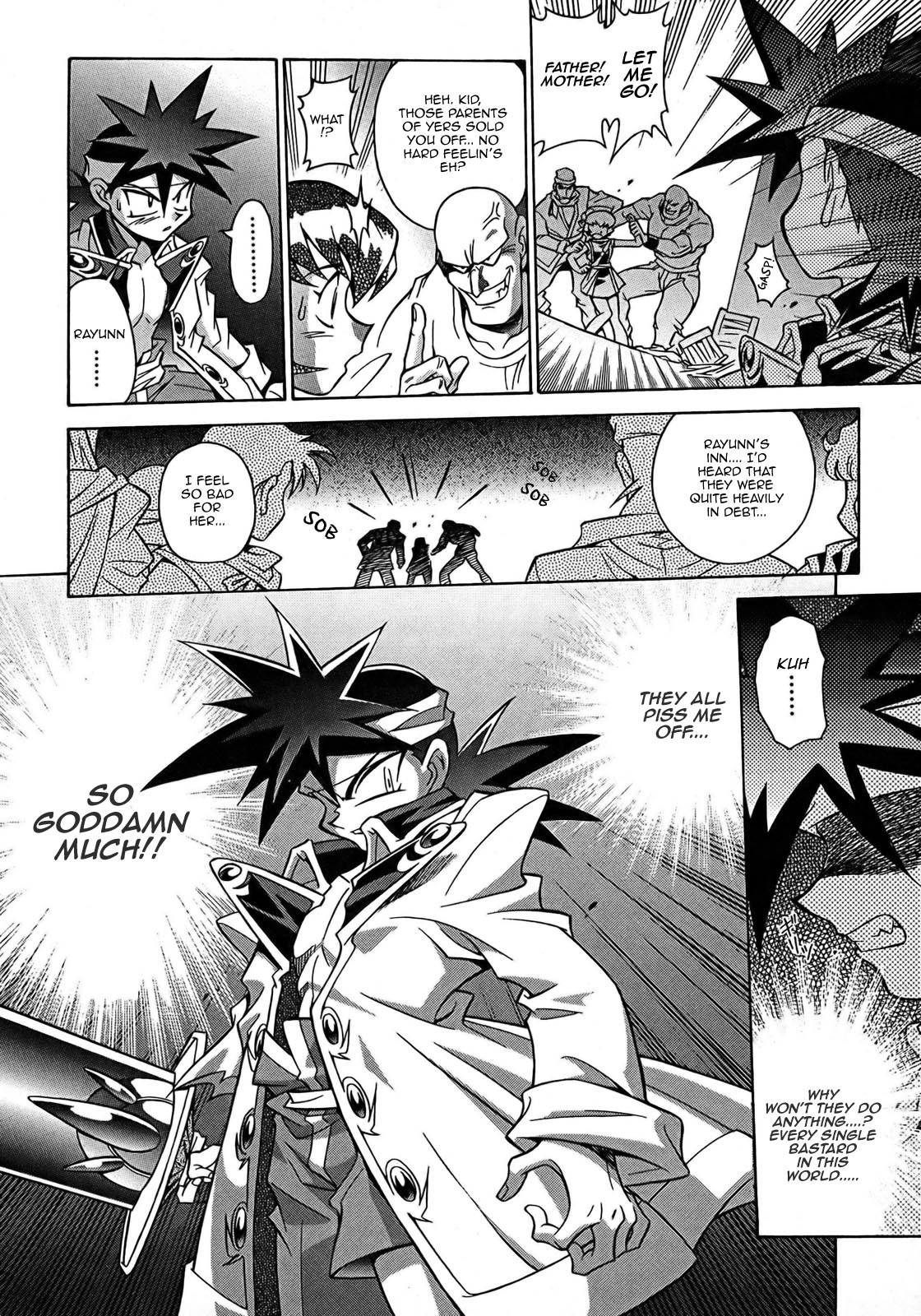 Slayers: Suiriyuuou no Kishi Chapter 3.2 page 17 - Chapter 3 v2 : SETTING OFF - A trick of the mind...