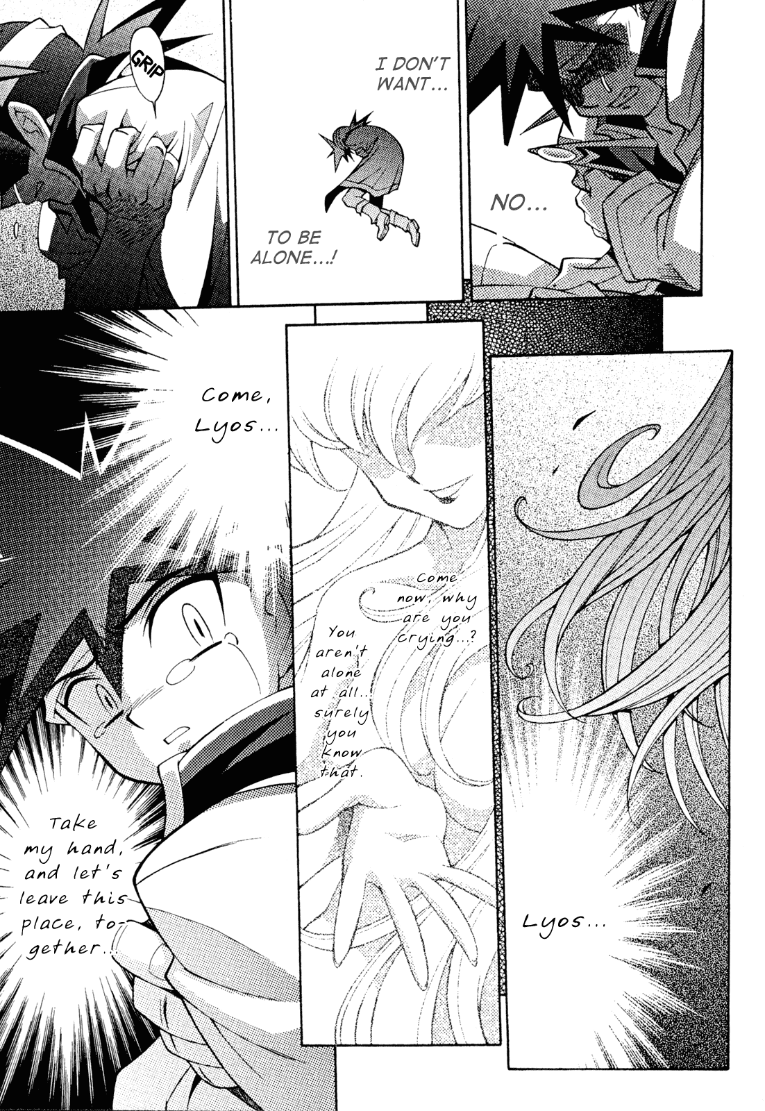 Slayers: Suiriyuuou no Kishi Chapter 30.2 page 17 - Chapter 30 v2 : TAKE MY HAND Once More