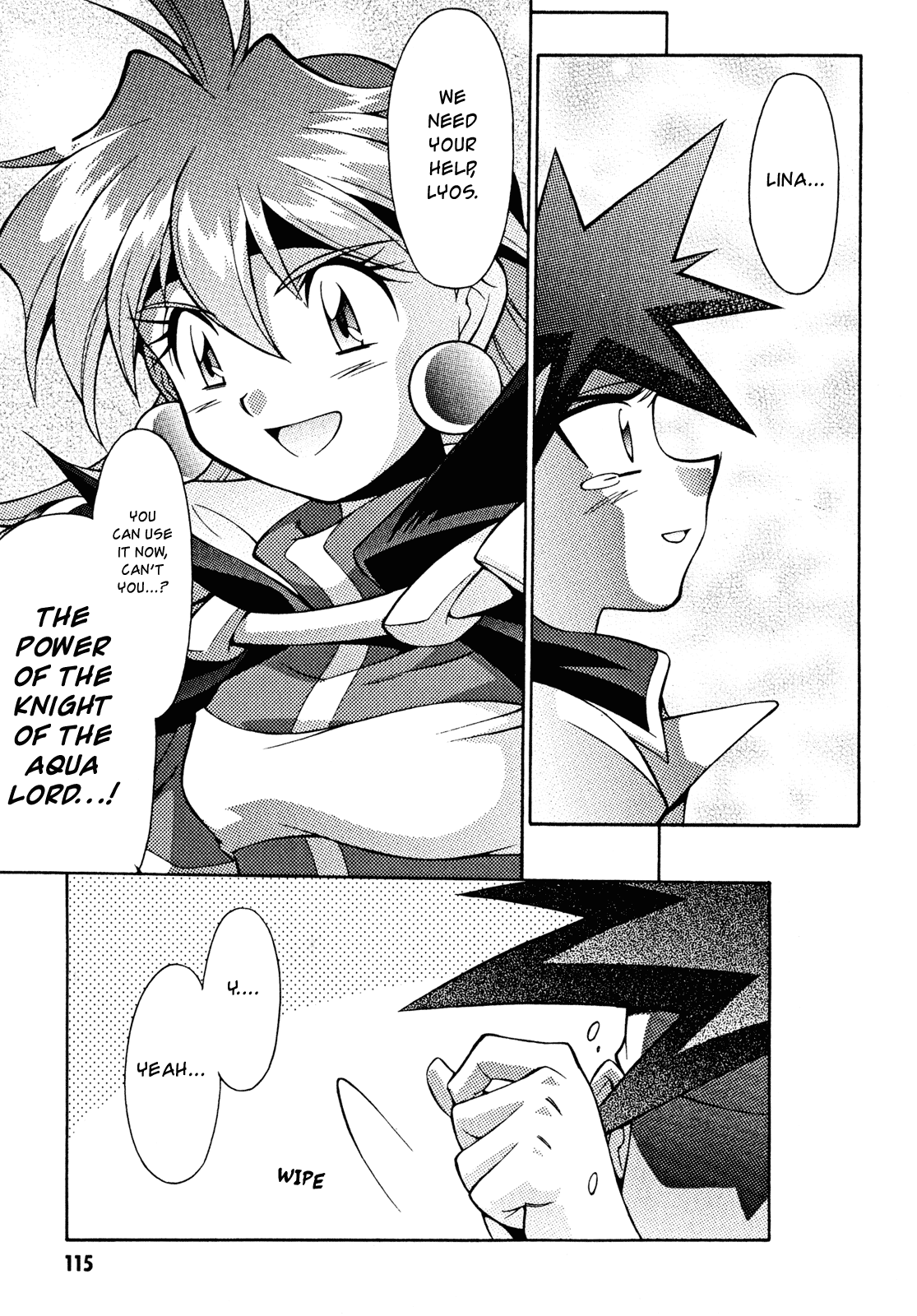 Slayers: Suiriyuuou no Kishi Chapter 30.2 page 21 - Chapter 30 v2 : TAKE MY HAND Once More