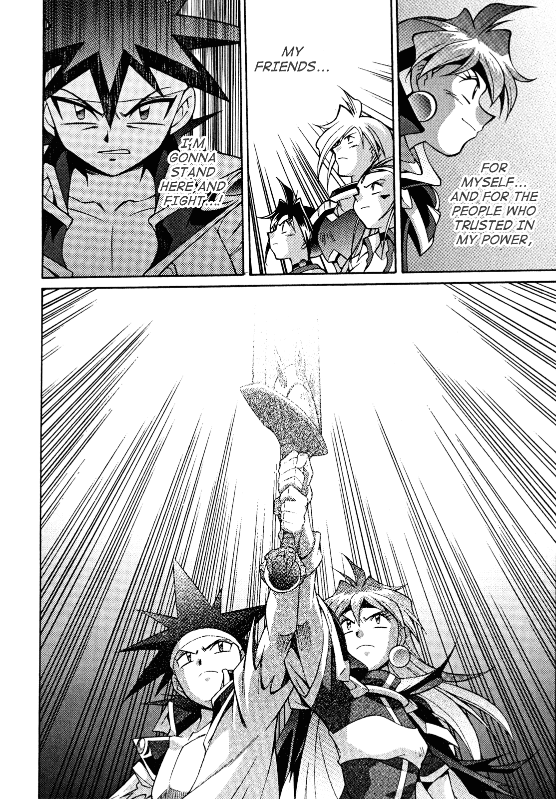 Slayers: Suiriyuuou no Kishi Chapter 30.2 page 28 - Chapter 30 v2 : TAKE MY HAND Once More