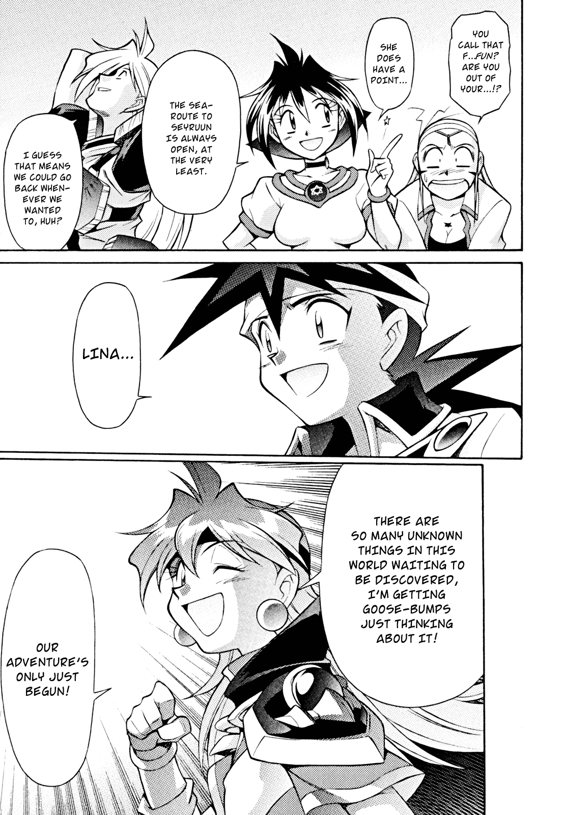 Slayers: Suiriyuuou no Kishi Chapter 31.2 page 31 - Chapter 31 v2 : AND SO from now on... [End]