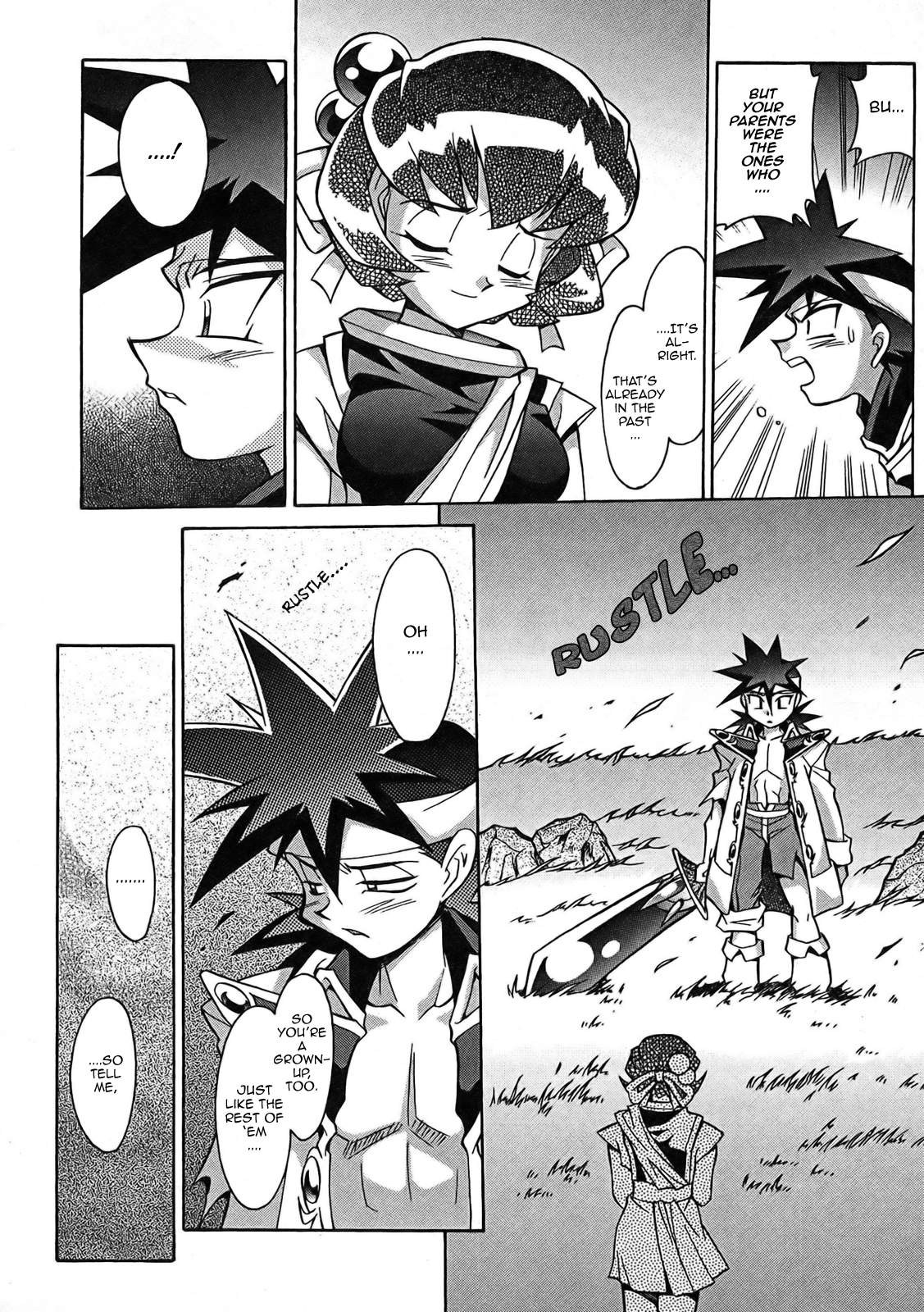 Slayers: Suiriyuuou no Kishi Chapter 4.2 page 14 - Chapter 4 v2 : FIGHTING - Parting ways...