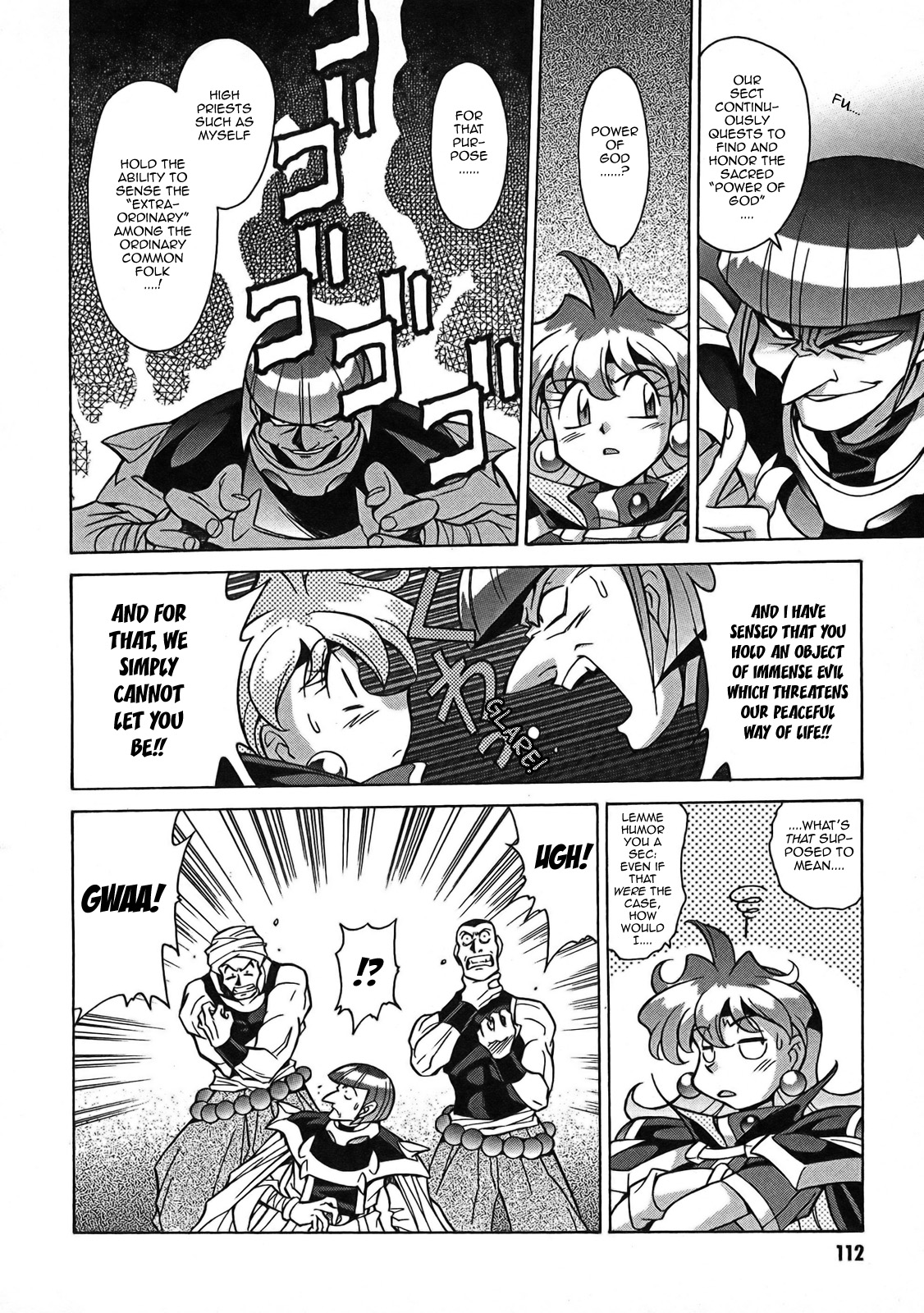 Slayers: Suiriyuuou no Kishi Chapter 4.2 page 16 - Chapter 4 v2 : FIGHTING - Parting ways...
