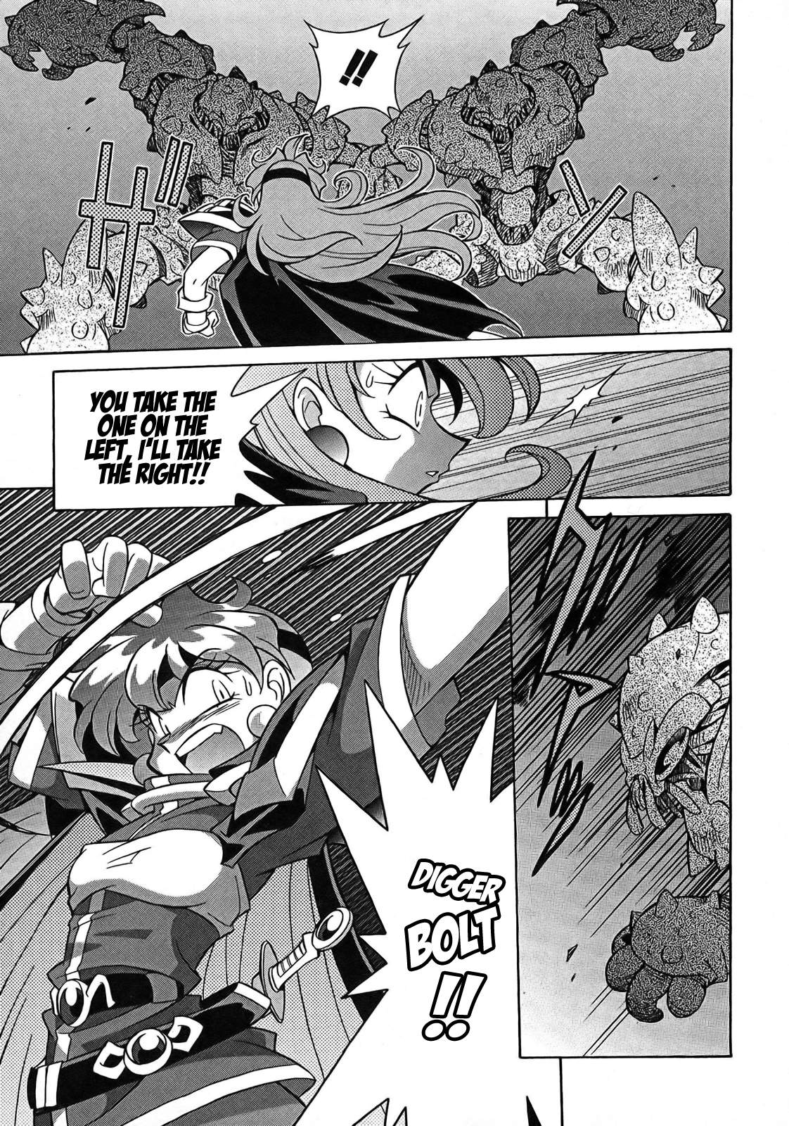 Slayers: Suiriyuuou no Kishi Chapter 4.2 page 23 - Chapter 4 v2 : FIGHTING - Parting ways...