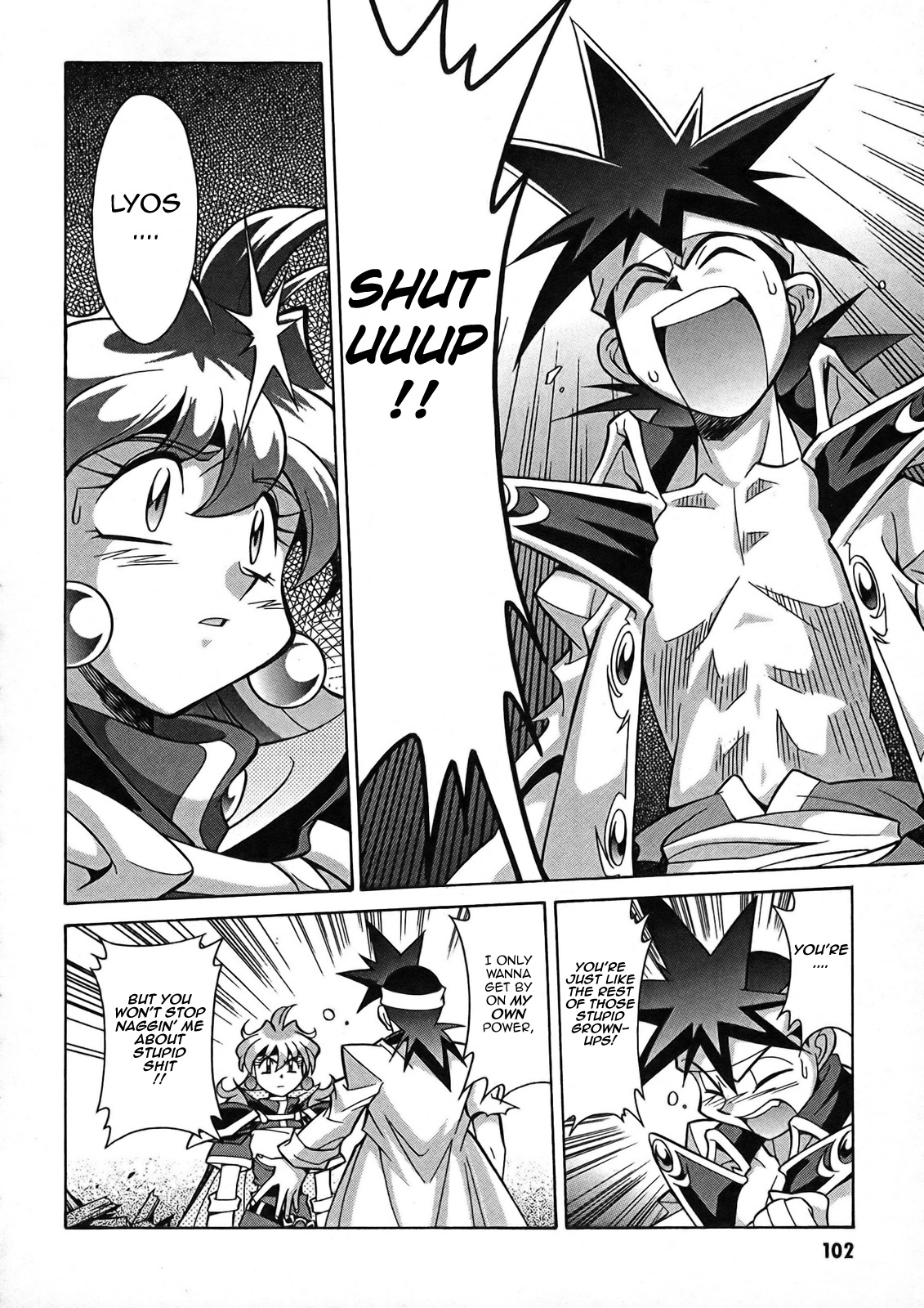 Slayers: Suiriyuuou no Kishi Chapter 4.2 page 6 - Chapter 4 v2 : FIGHTING - Parting ways...