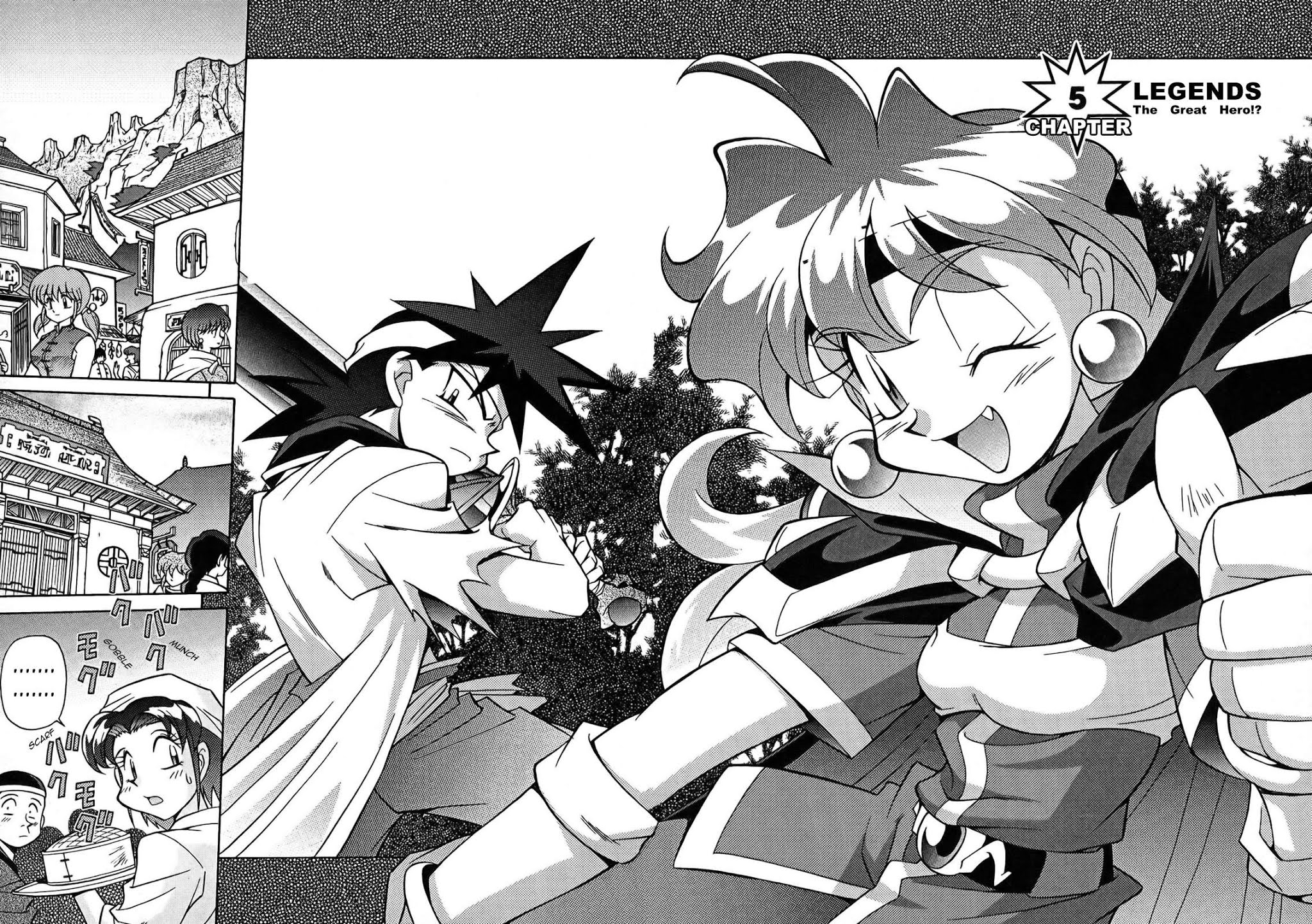 Slayers: Suiriyuuou no Kishi Chapter 5.2 page 2 - Chapter 5 v2 : LEGENDS - The Great Hero!?