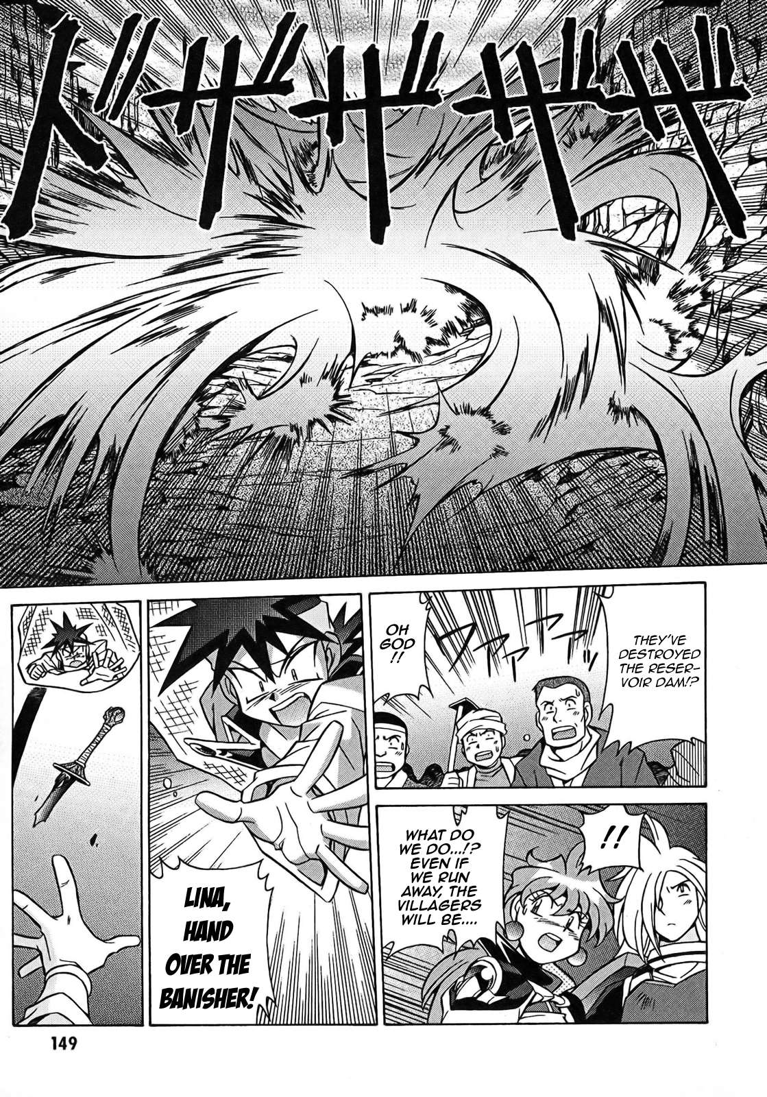 Slayers: Suiriyuuou no Kishi Chapter 5.2 page 28 - Chapter 5 v2 : LEGENDS - The Great Hero!?