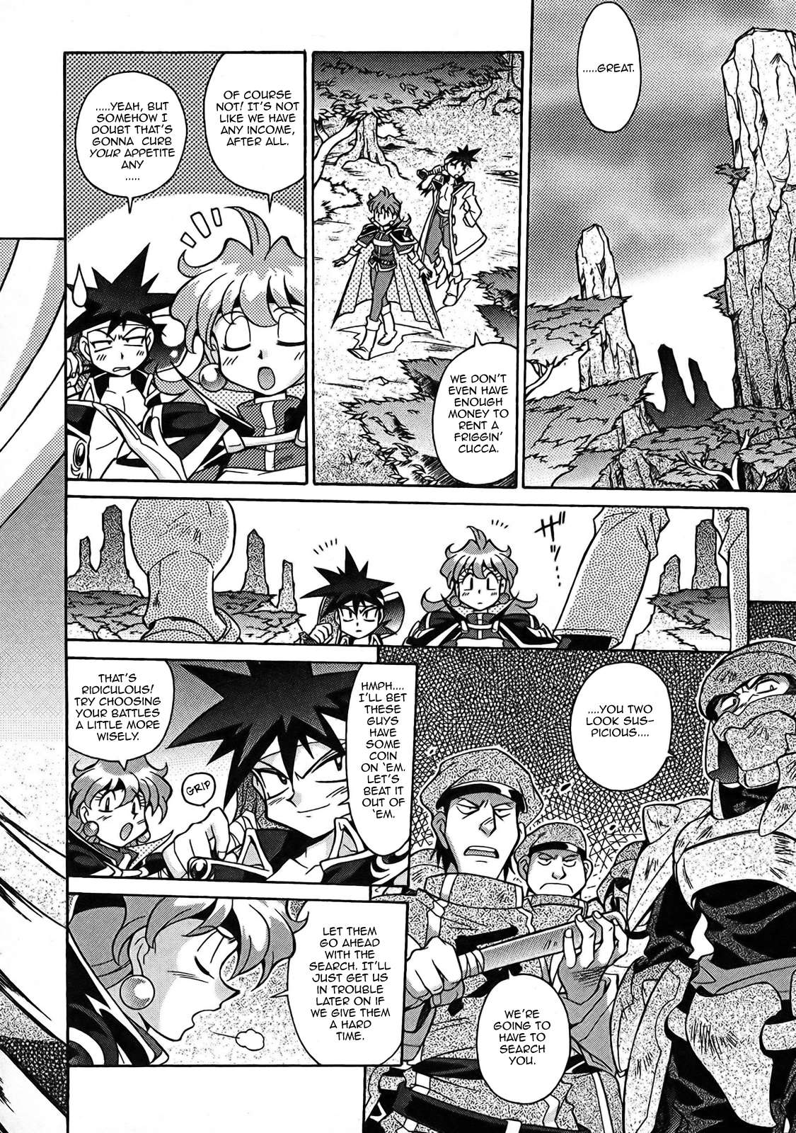 Slayers: Suiriyuuou no Kishi Chapter 5.2 page 5 - Chapter 5 v2 : LEGENDS - The Great Hero!?