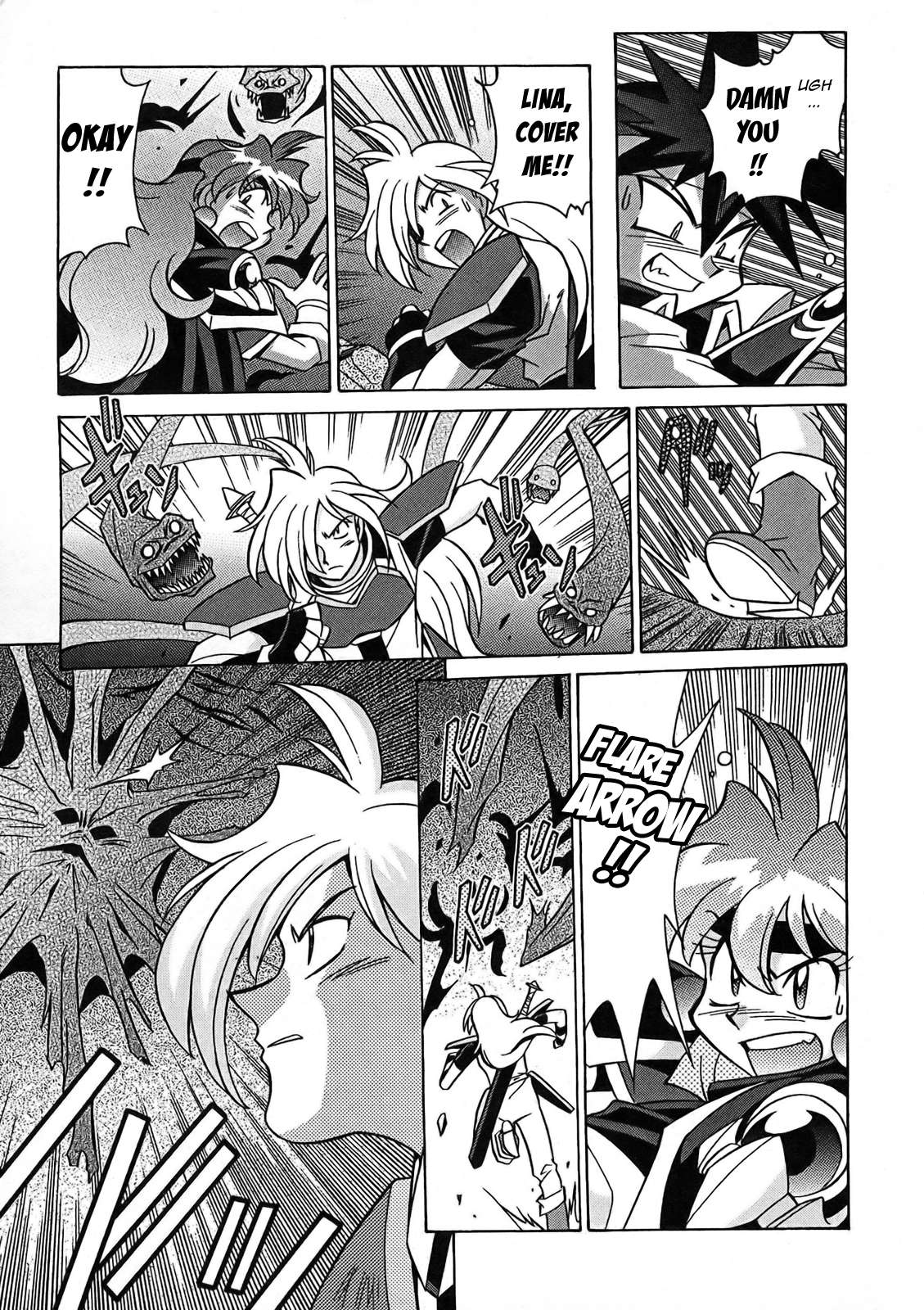 Slayers: Suiriyuuou no Kishi Chapter 6.2 page 27 - Chapter 6 v2 : FULL SPEED AHEAD - A Village Festival!?