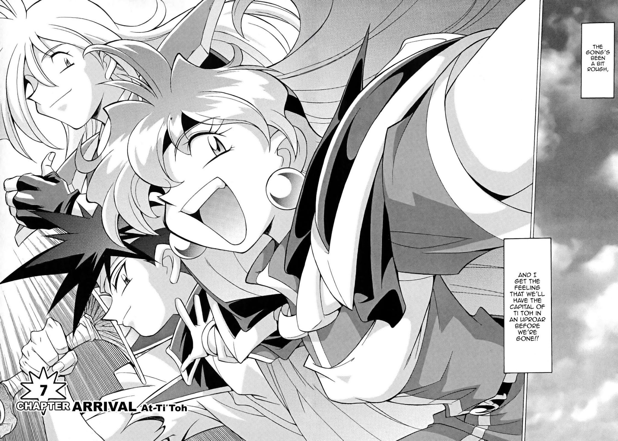 Slayers: Suiriyuuou no Kishi Chapter 7.2 page 5 - Chapter 7 v2 : ARRIVAL at Ti Toh