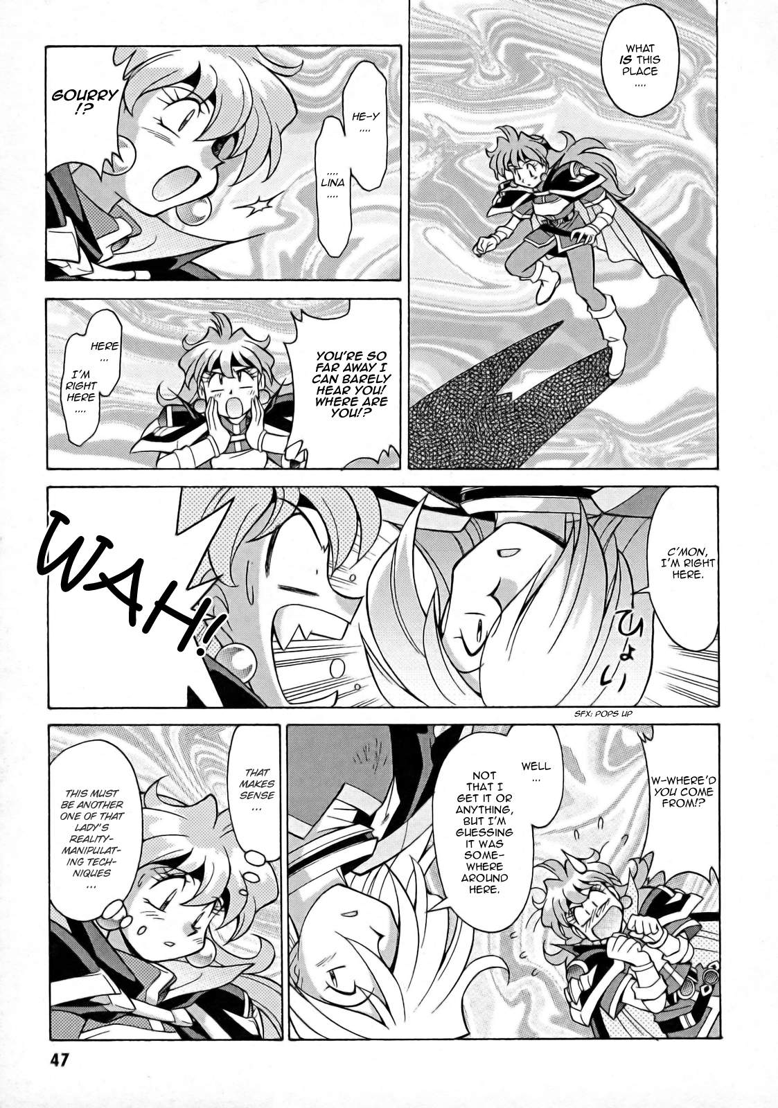 Slayers: Suiriyuuou no Kishi Chapter 8.2 page 13 - Chapter 8 v2 : REUNION - An illusion?