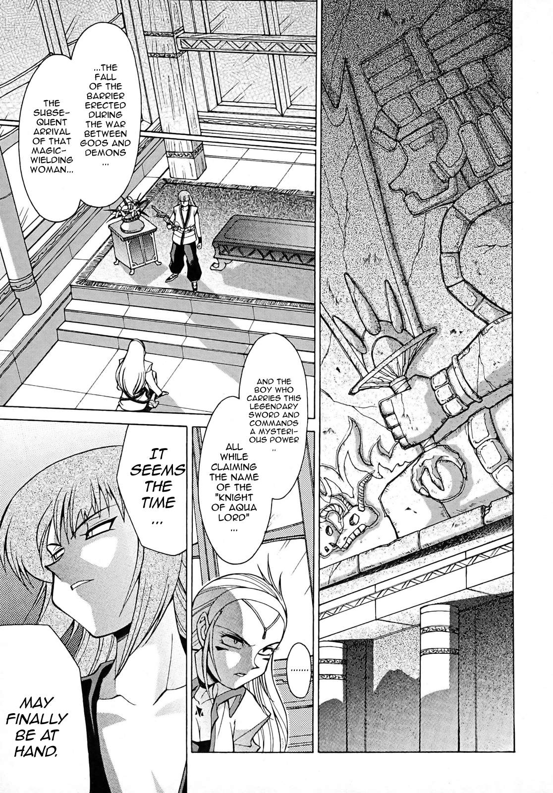 Slayers: Suiriyuuou no Kishi Chapter 8.2 page 21 - Chapter 8 v2 : REUNION - An illusion?