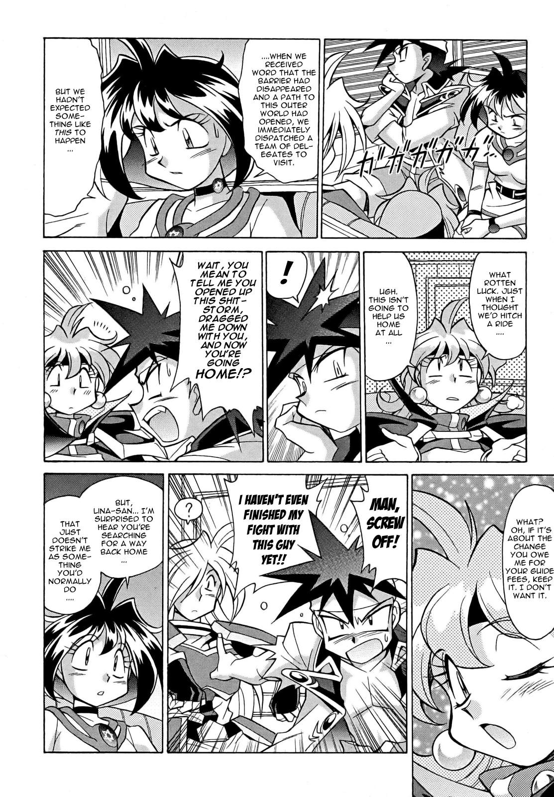 Slayers: Suiriyuuou no Kishi Chapter 9.2 page 10 - Chapter 9 v2 : BURNING Ti Toh