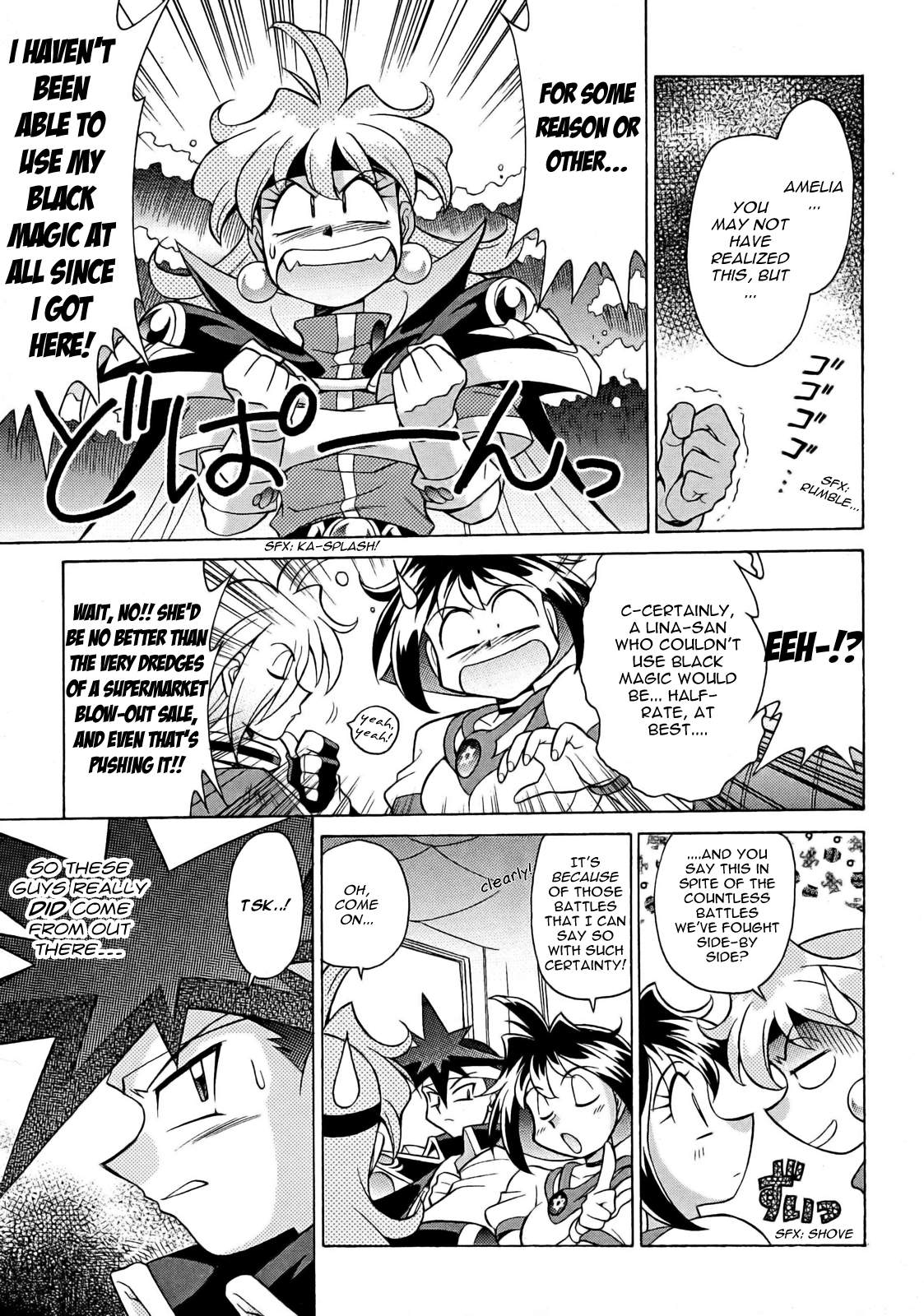 Slayers: Suiriyuuou no Kishi Chapter 9.2 page 11 - Chapter 9 v2 : BURNING Ti Toh