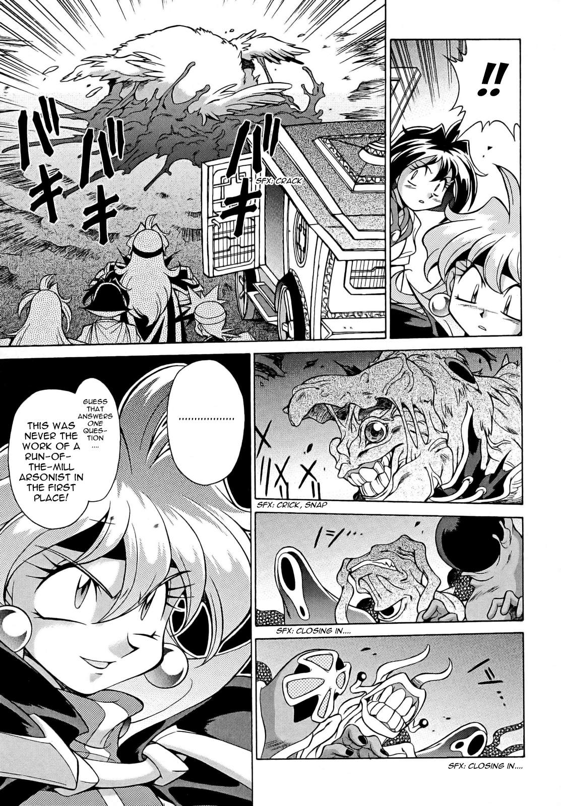 Slayers: Suiriyuuou no Kishi Chapter 9.2 page 13 - Chapter 9 v2 : BURNING Ti Toh
