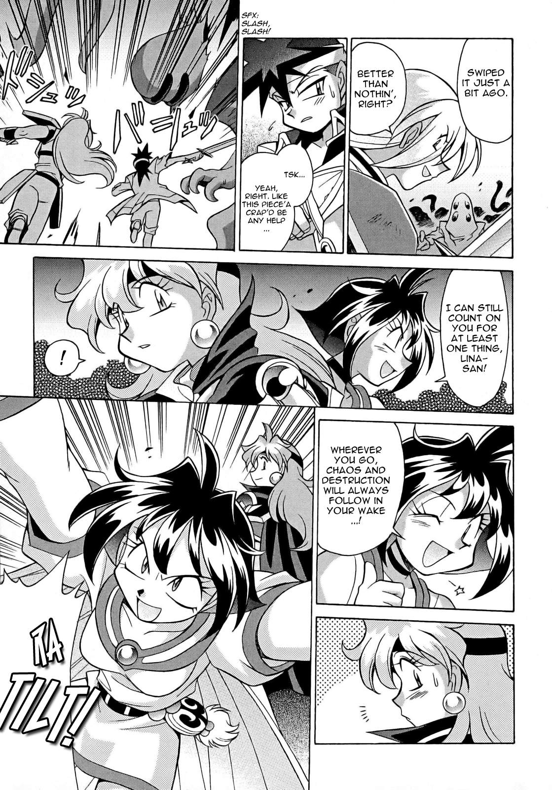 Slayers: Suiriyuuou no Kishi Chapter 9.2 page 15 - Chapter 9 v2 : BURNING Ti Toh