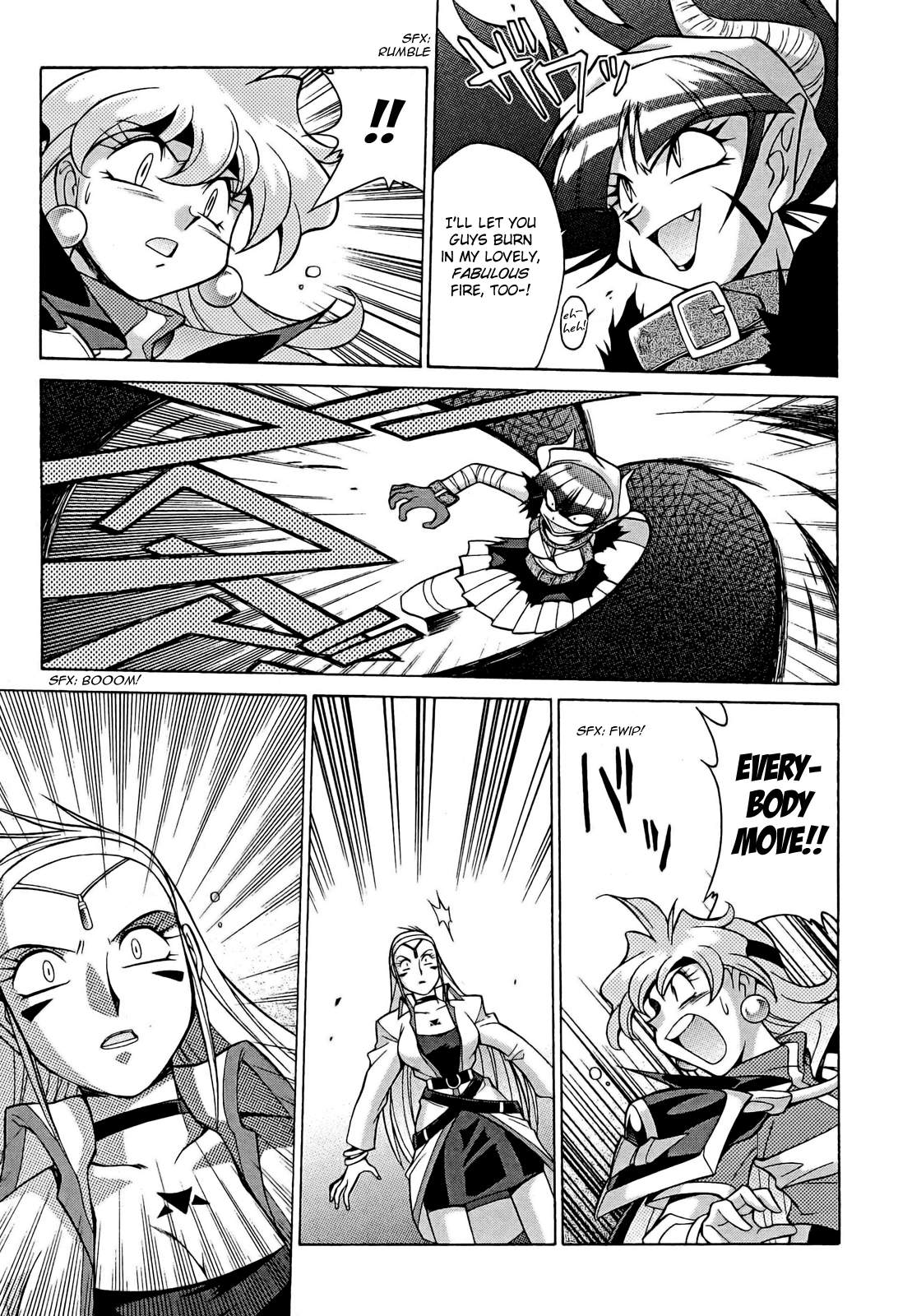 Slayers: Suiriyuuou no Kishi Chapter 9.2 page 21 - Chapter 9 v2 : BURNING Ti Toh