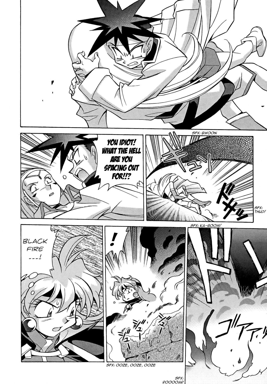 Slayers: Suiriyuuou no Kishi Chapter 9.2 page 22 - Chapter 9 v2 : BURNING Ti Toh