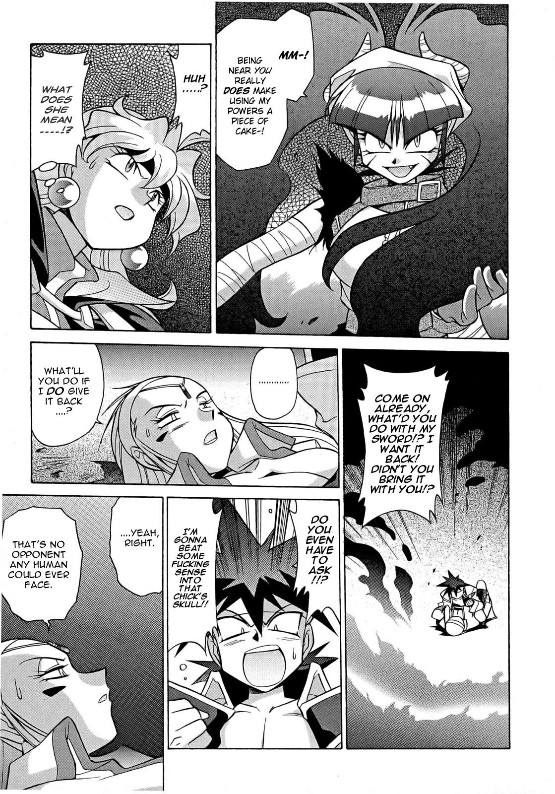 Slayers: Suiriyuuou no Kishi Chapter 9.2 page 23 - Chapter 9 v2 : BURNING Ti Toh