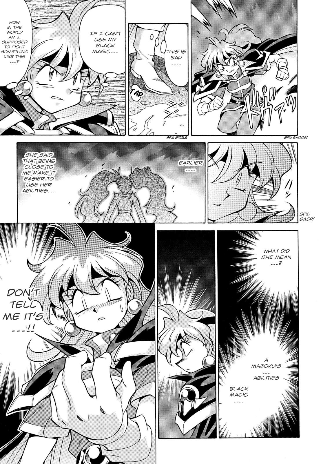 Slayers: Suiriyuuou no Kishi Chapter 9.2 page 25 - Chapter 9 v2 : BURNING Ti Toh