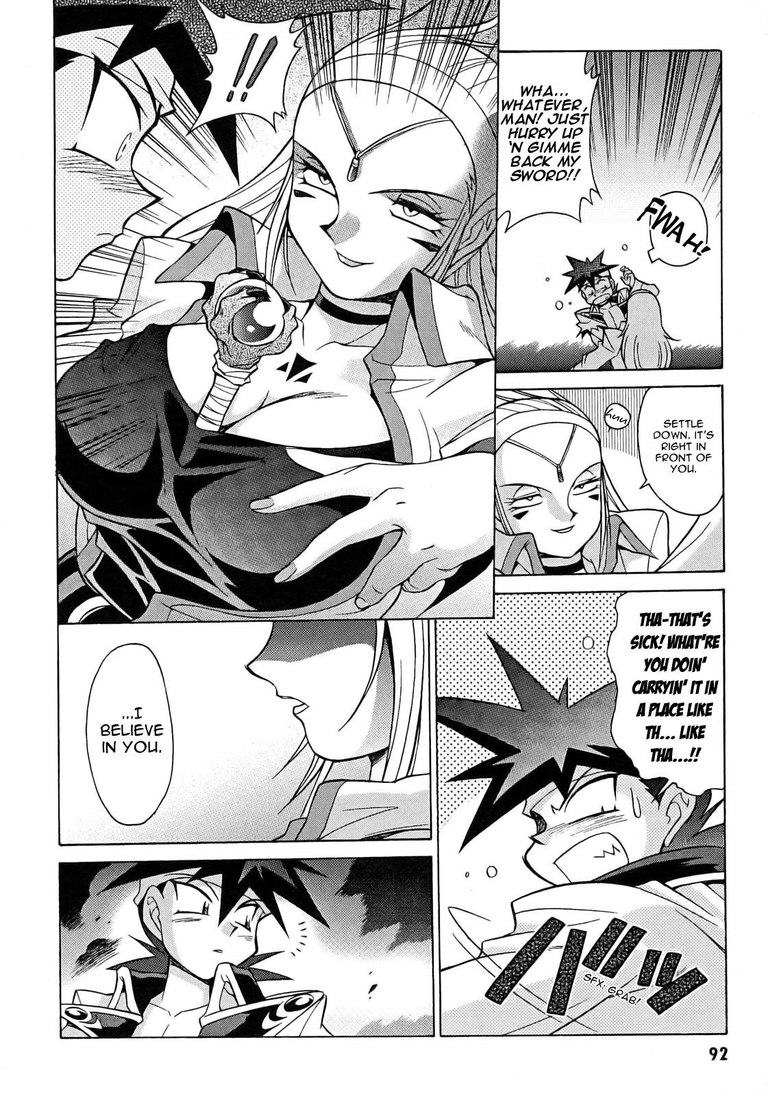 Slayers: Suiriyuuou no Kishi Chapter 9.2 page 26 - Chapter 9 v2 : BURNING Ti Toh