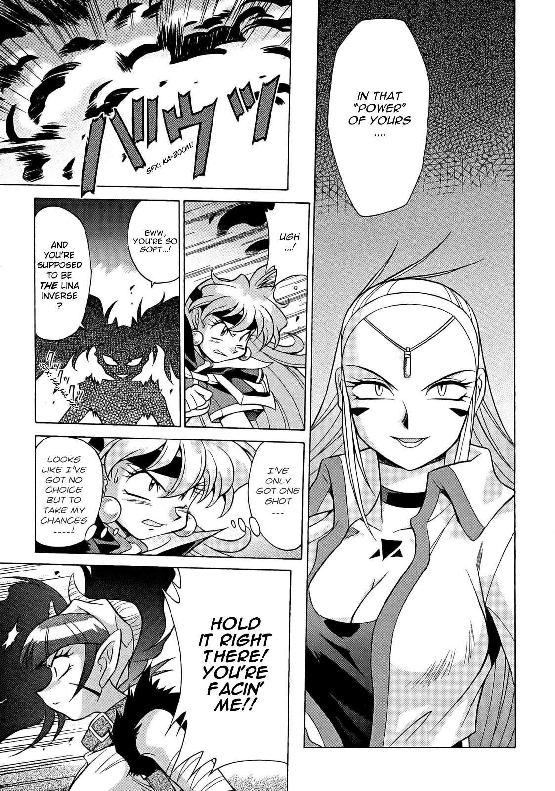 Slayers: Suiriyuuou no Kishi Chapter 9.2 page 27 - Chapter 9 v2 : BURNING Ti Toh