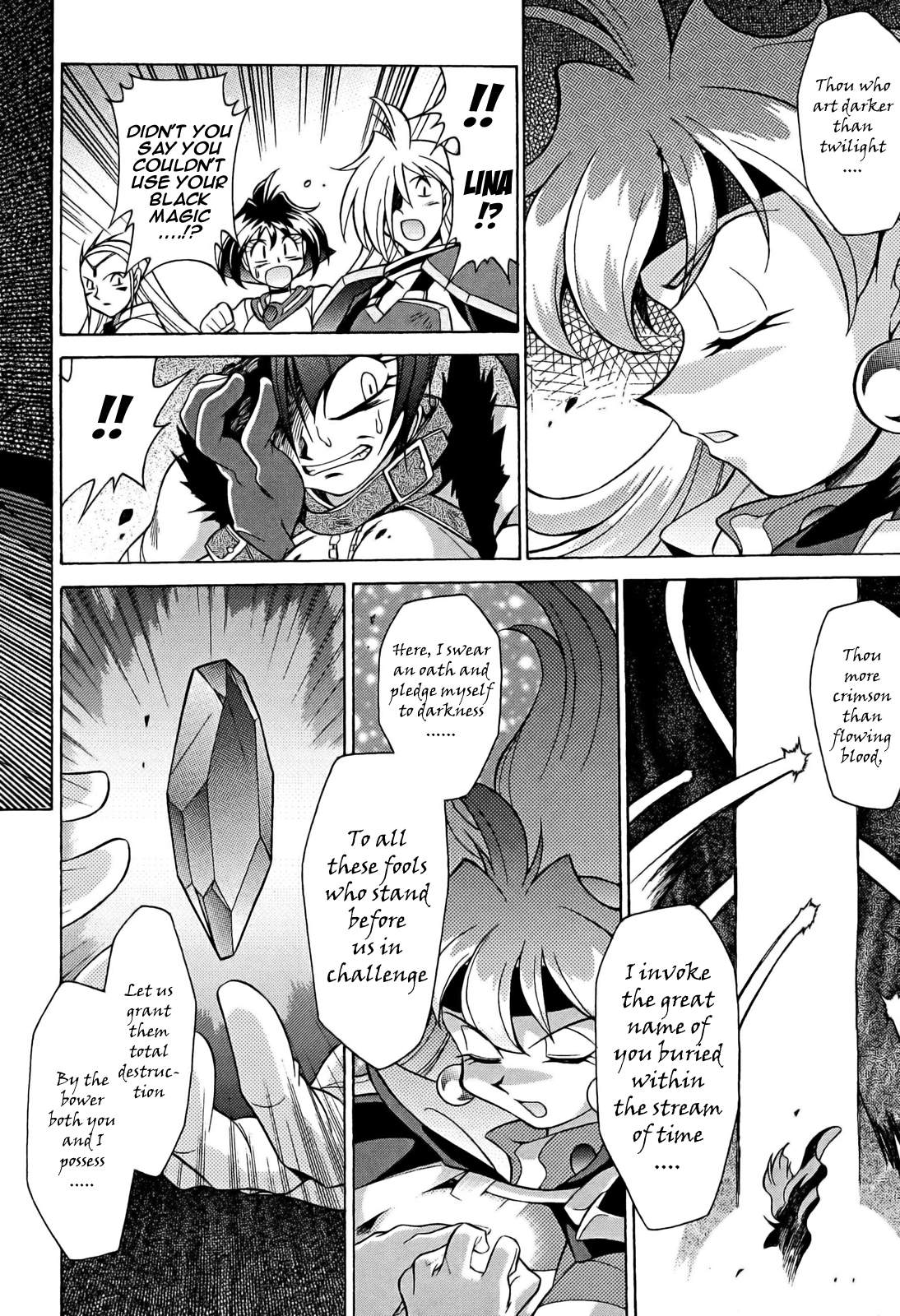 Slayers: Suiriyuuou no Kishi Chapter 9.2 page 32 - Chapter 9 v2 : BURNING Ti Toh
