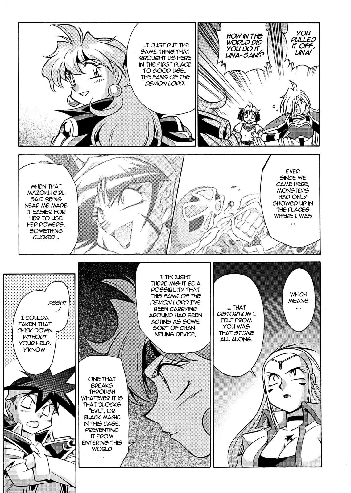 Slayers: Suiriyuuou no Kishi Chapter 9.2 page 35 - Chapter 9 v2 : BURNING Ti Toh