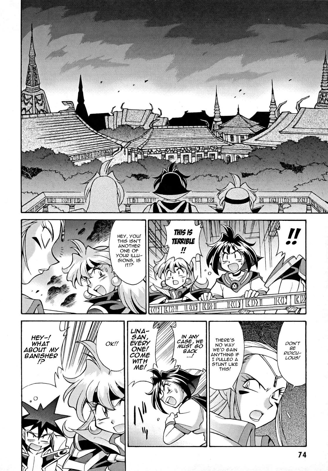 Slayers: Suiriyuuou no Kishi Chapter 9.2 page 8 - Chapter 9 v2 : BURNING Ti Toh