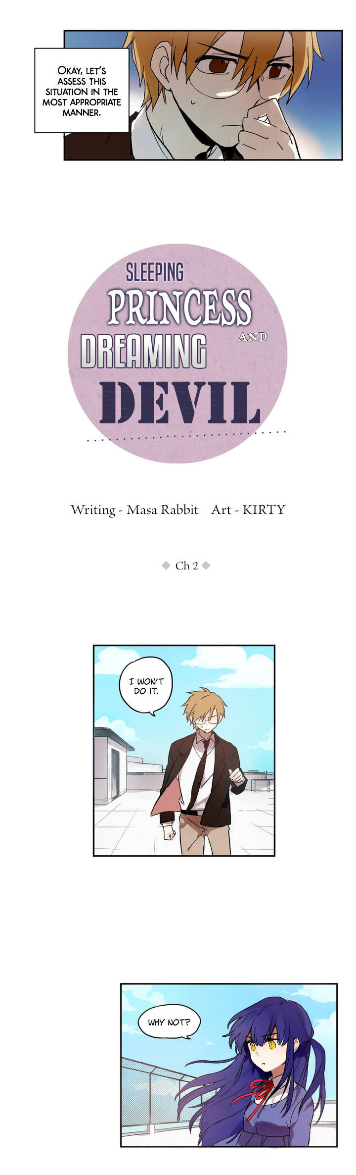 Sleeping Princess and Dreaming Devil Chapter 2 page 4 - Chapter 2