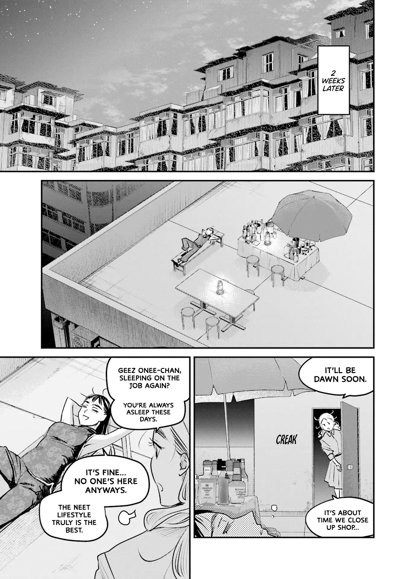 Sleepy Barmaid Chapter 15 page 17 - Chapter 15: Dawn