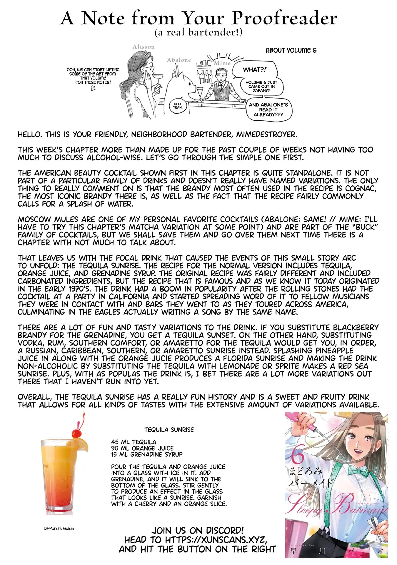 Sleepy Barmaid Chapter 15 page 35 - Chapter 15: Dawn