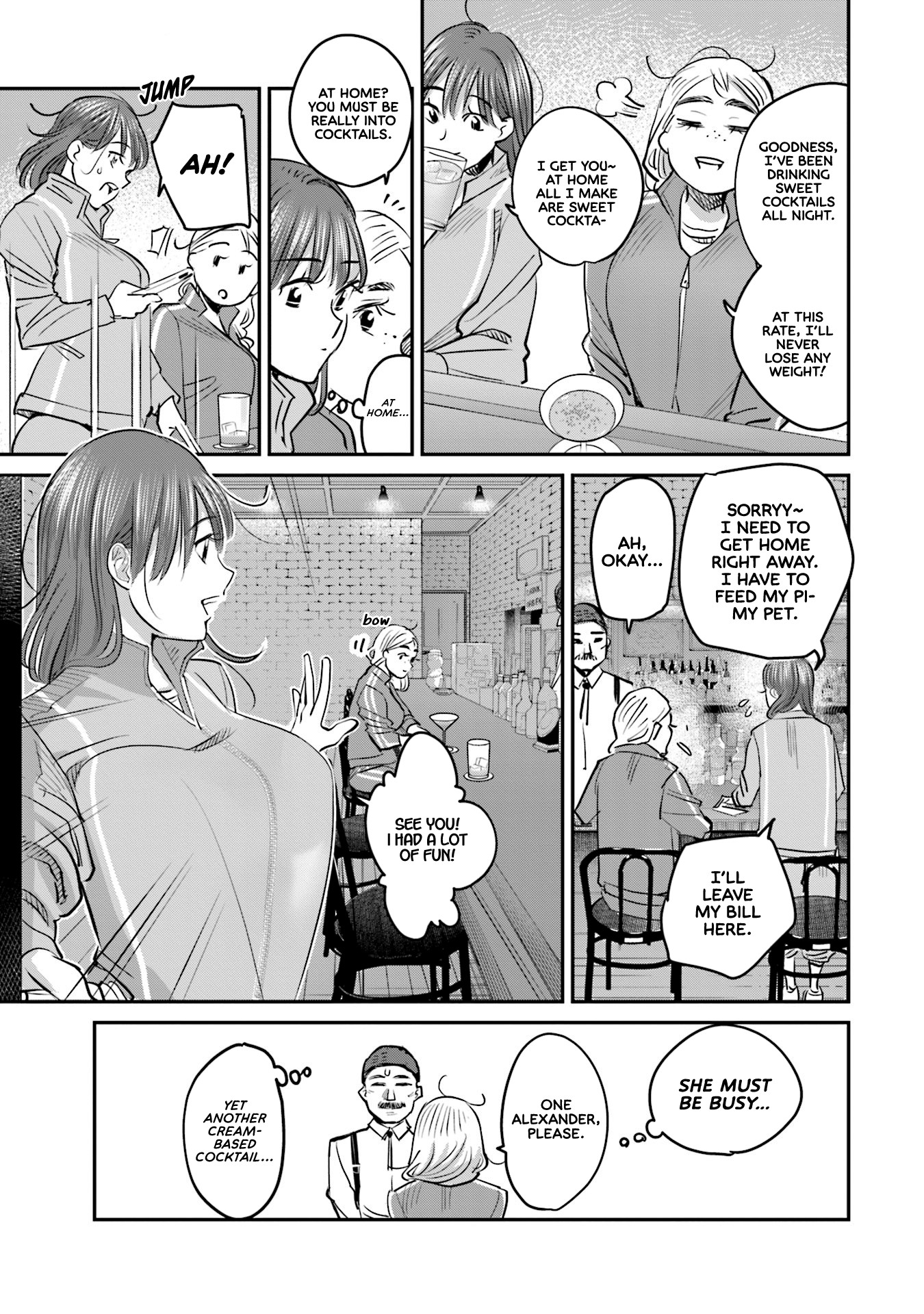 Sleepy Barmaid Chapter 16 page 8 - Chapter 16: Red and White