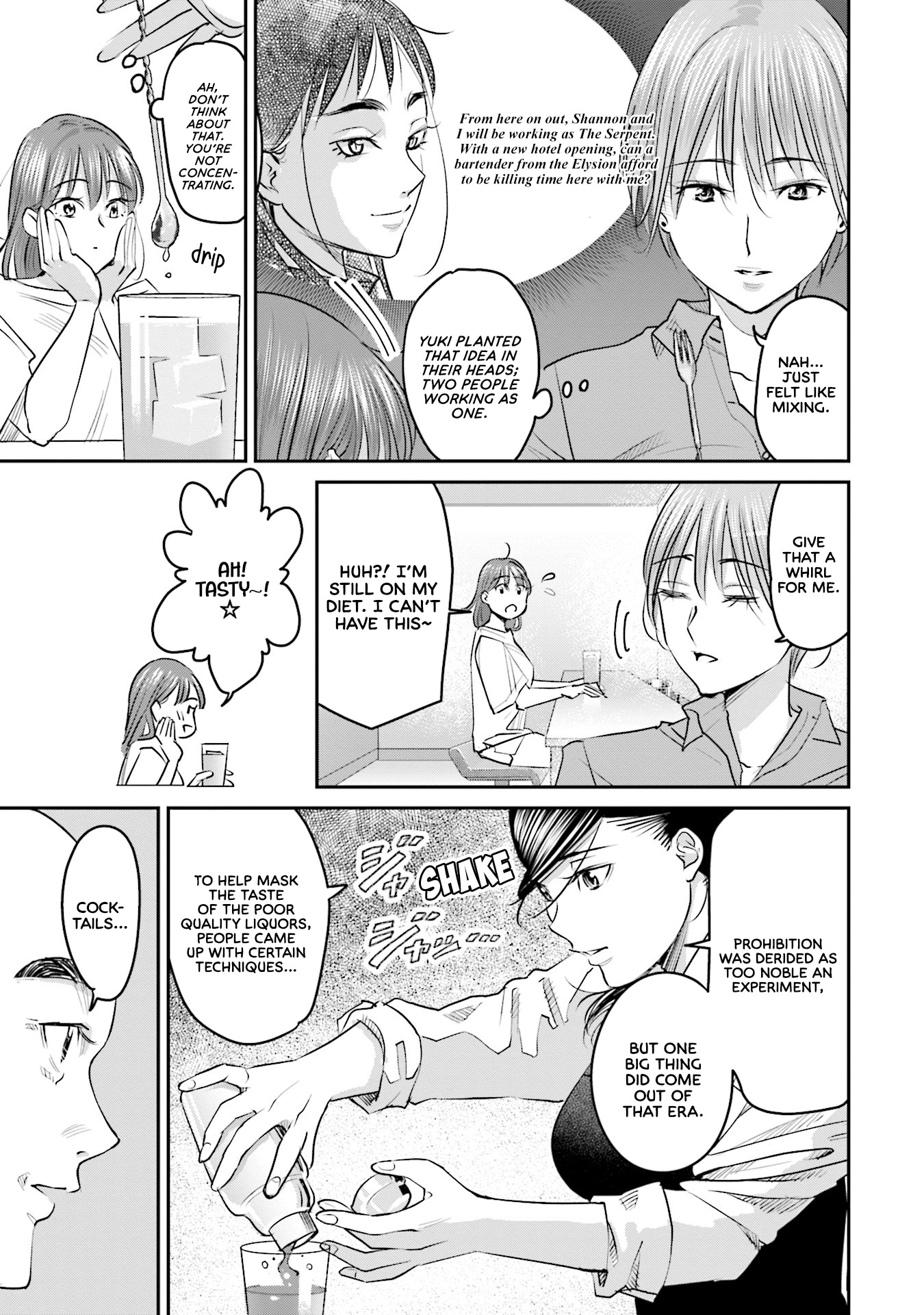 Sleepy Barmaid Chapter 17 page 10 - Chapter 17: Fake