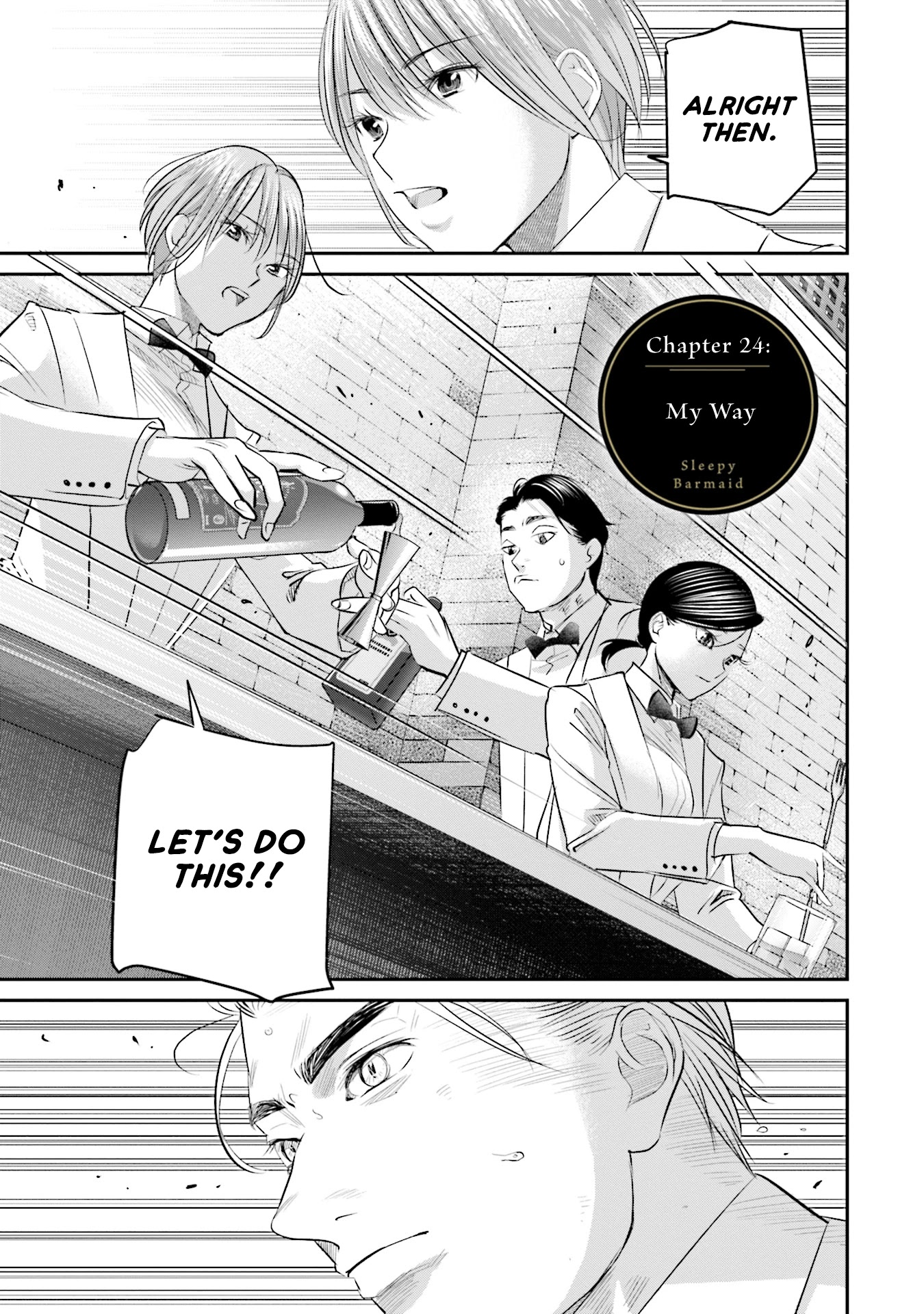 Sleepy Barmaid Chapter 24 page 4 - Chapter 24: My Way